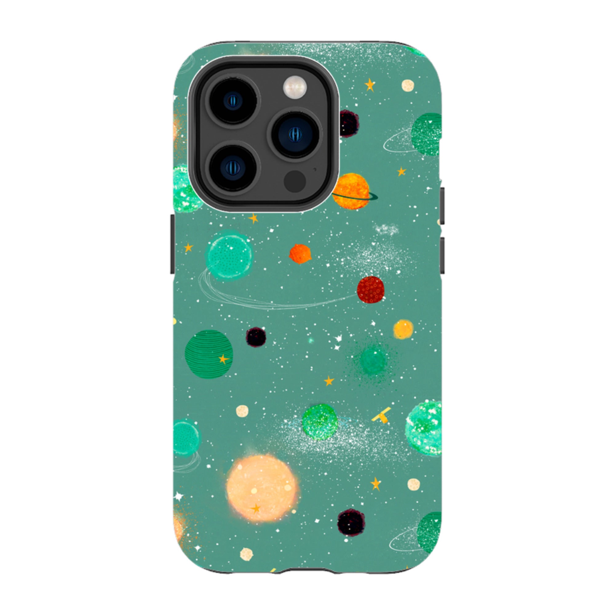 iPhone MagSafe Tough Case - Far Far Away Green By Katherine Quinn