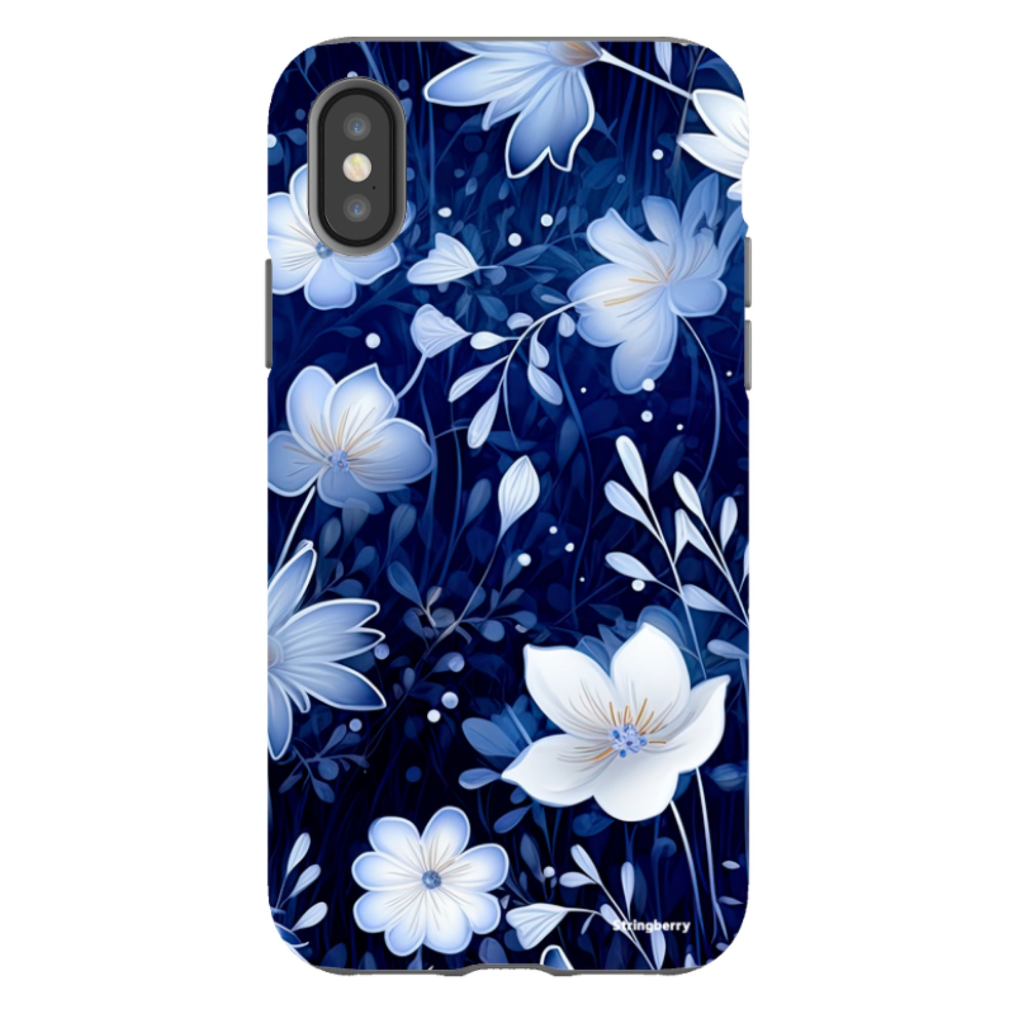 iPhone Tough Case - Blue Nutberry