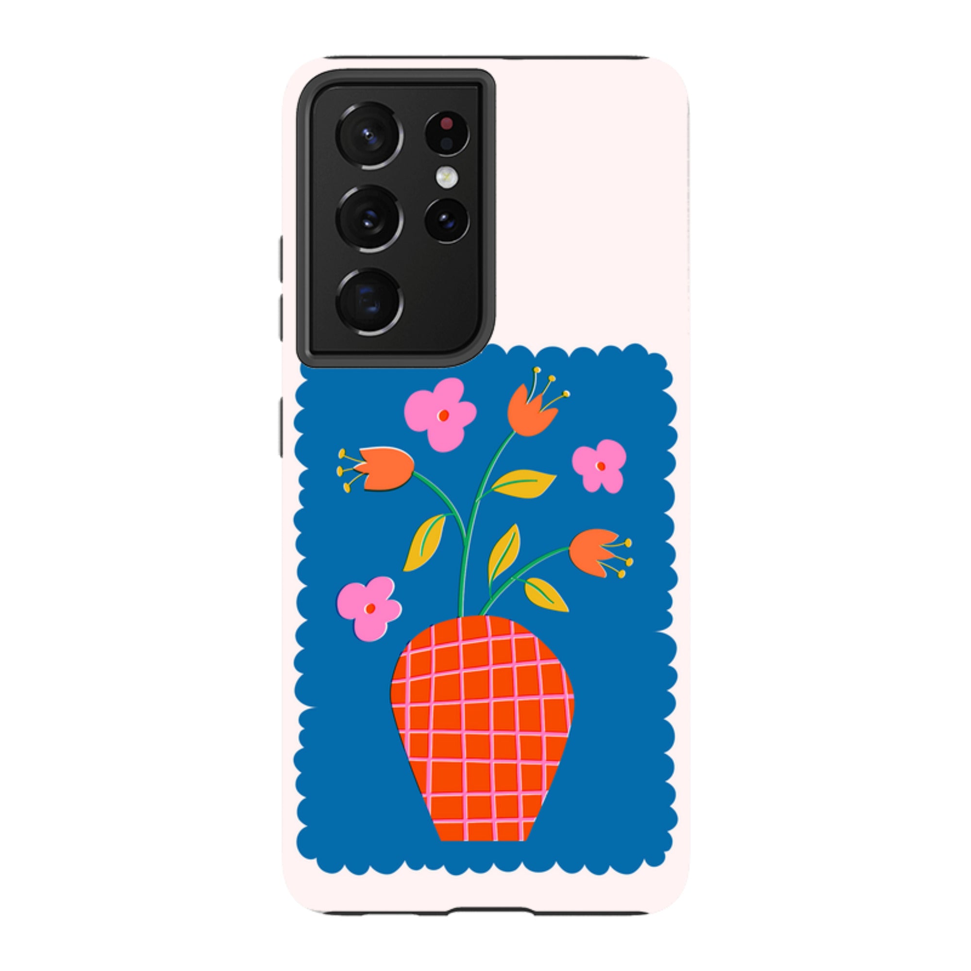 Samsung Tough Case - Floral Stamp
