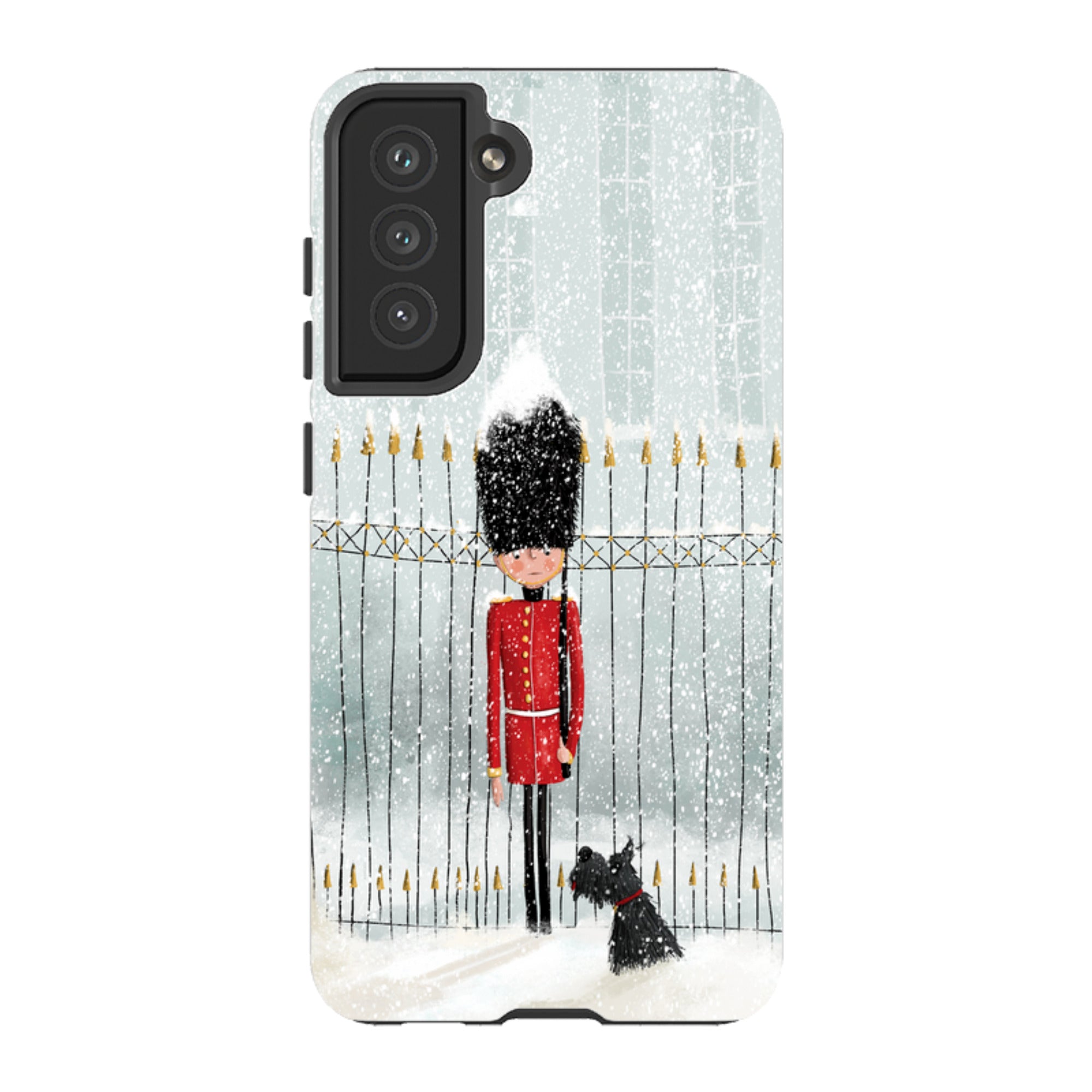 Samsung Tough Case - London In Snow By Maja Lindberg