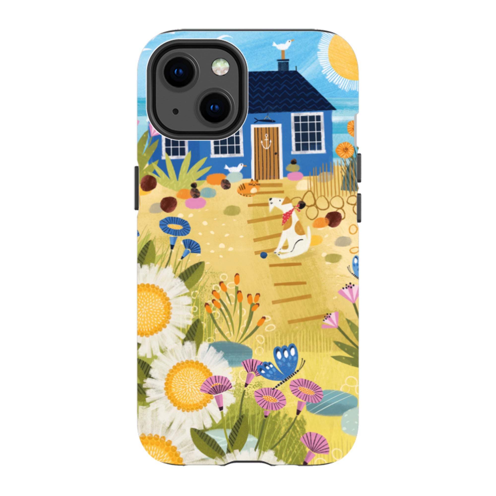 iPhone MagSafe Tough Case - Beach House By Ali Brookes