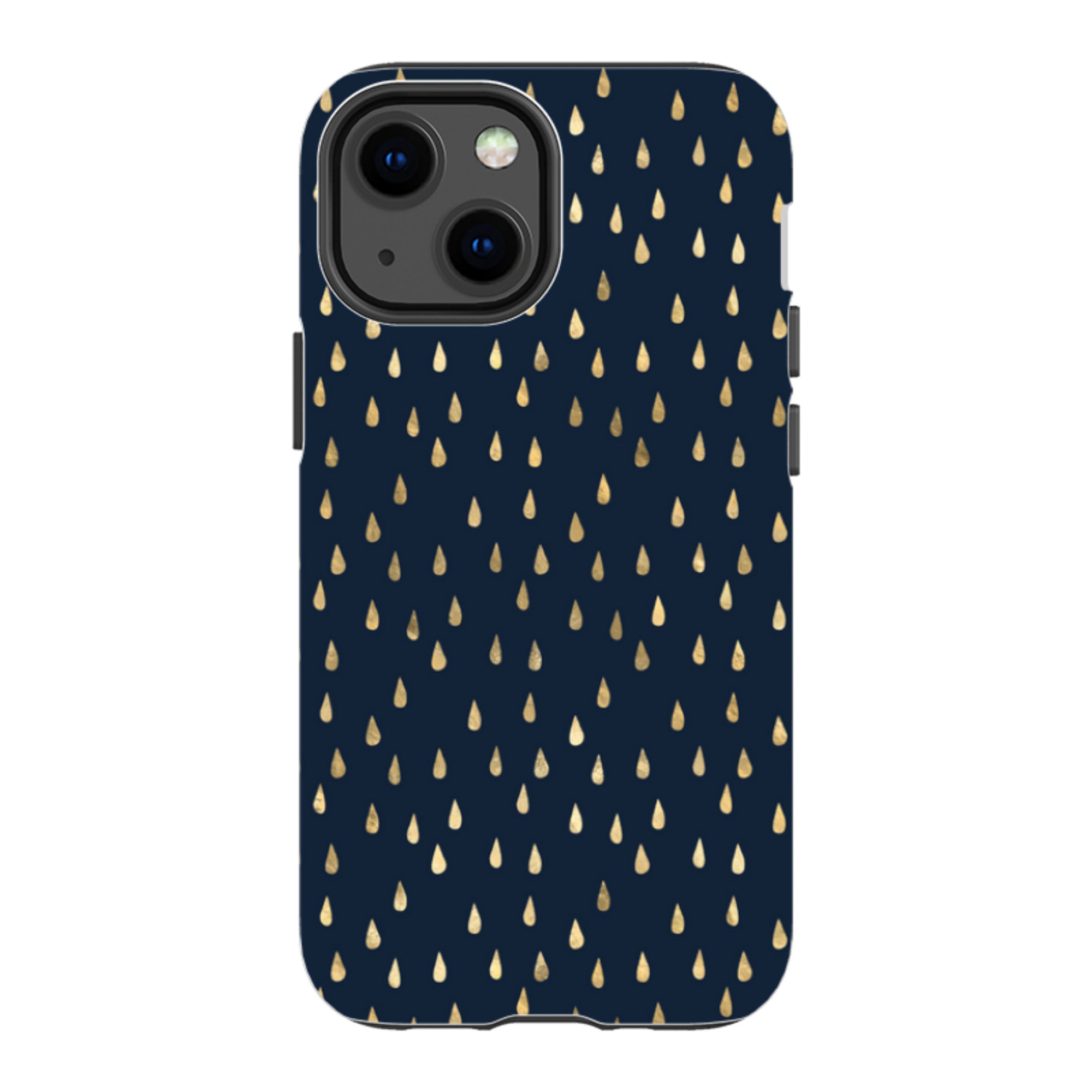 iPhone Tough Case - Blue Rain