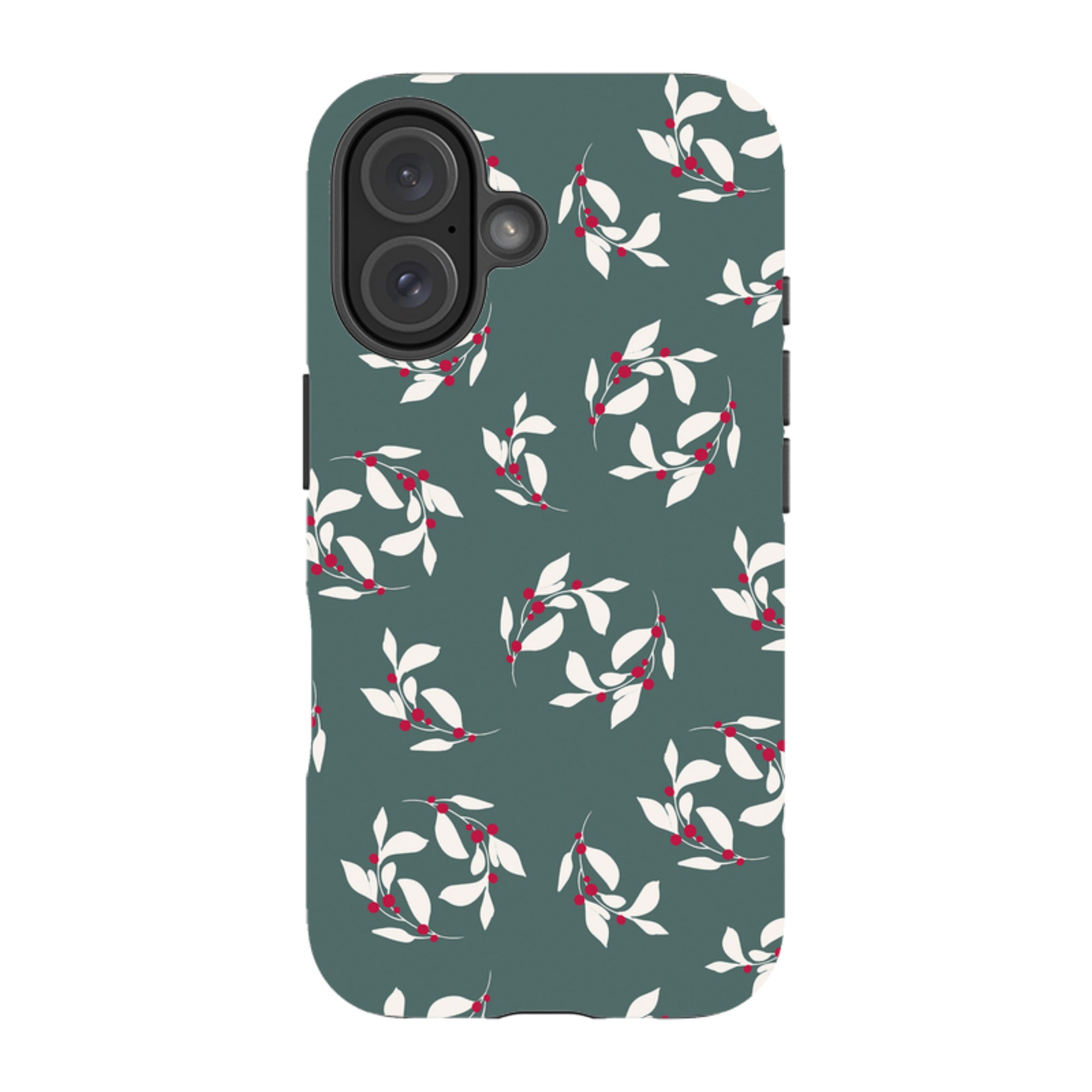 iPhone MagSafe Tough Case - Winter Floral