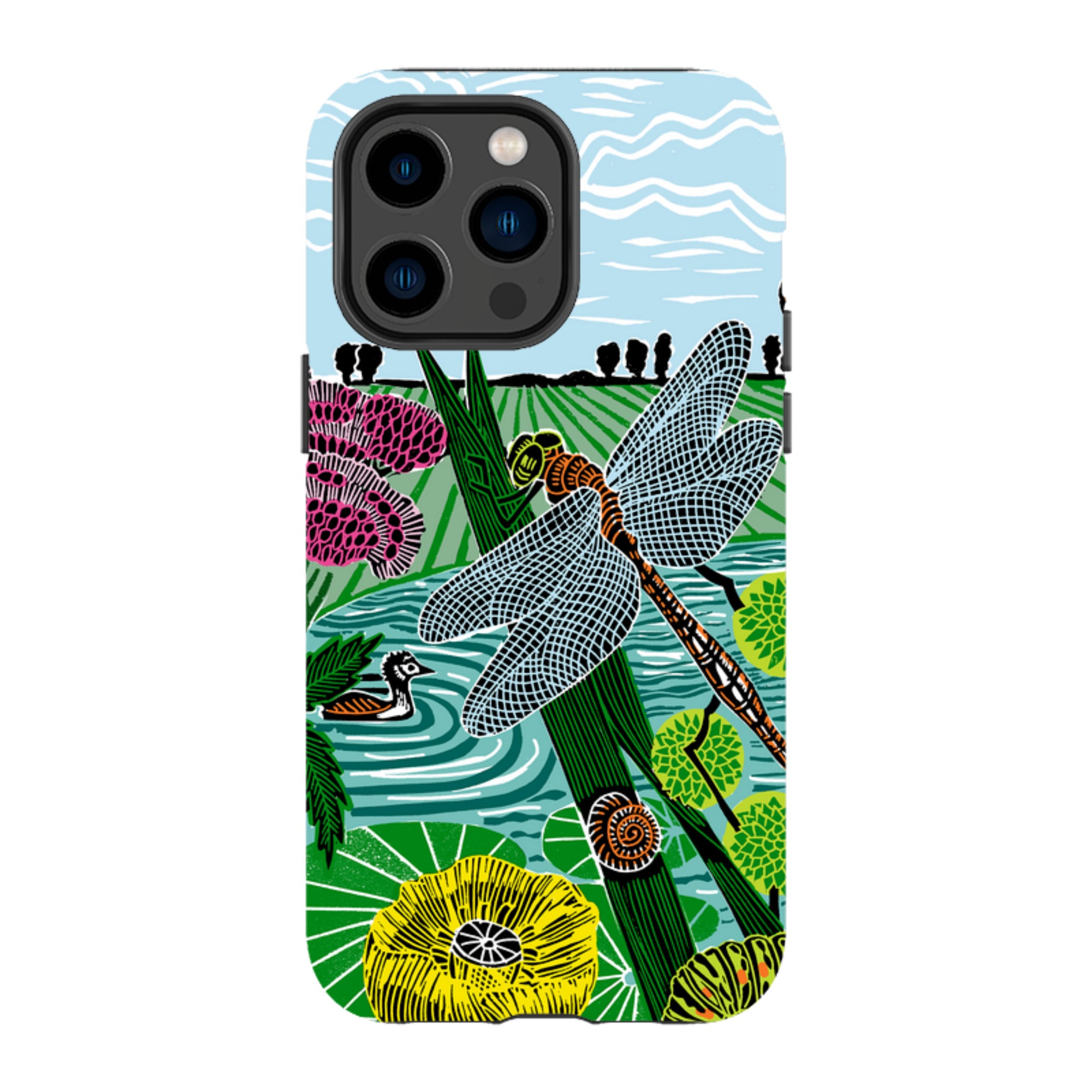 iPhone Tough Case - Pond By Kate Heiss