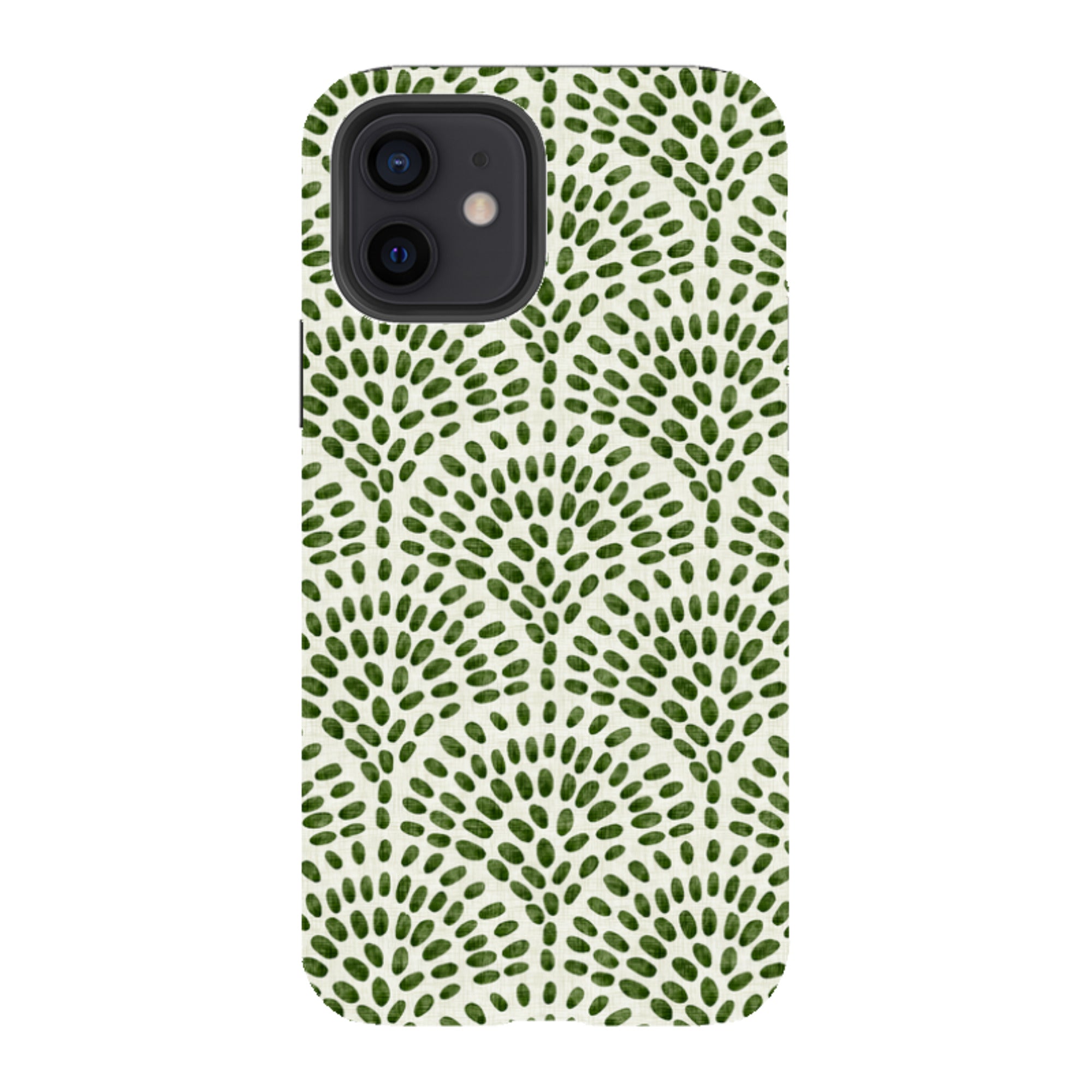 iPhone Tough Case - Scallop - Green By Katherine Quinn
