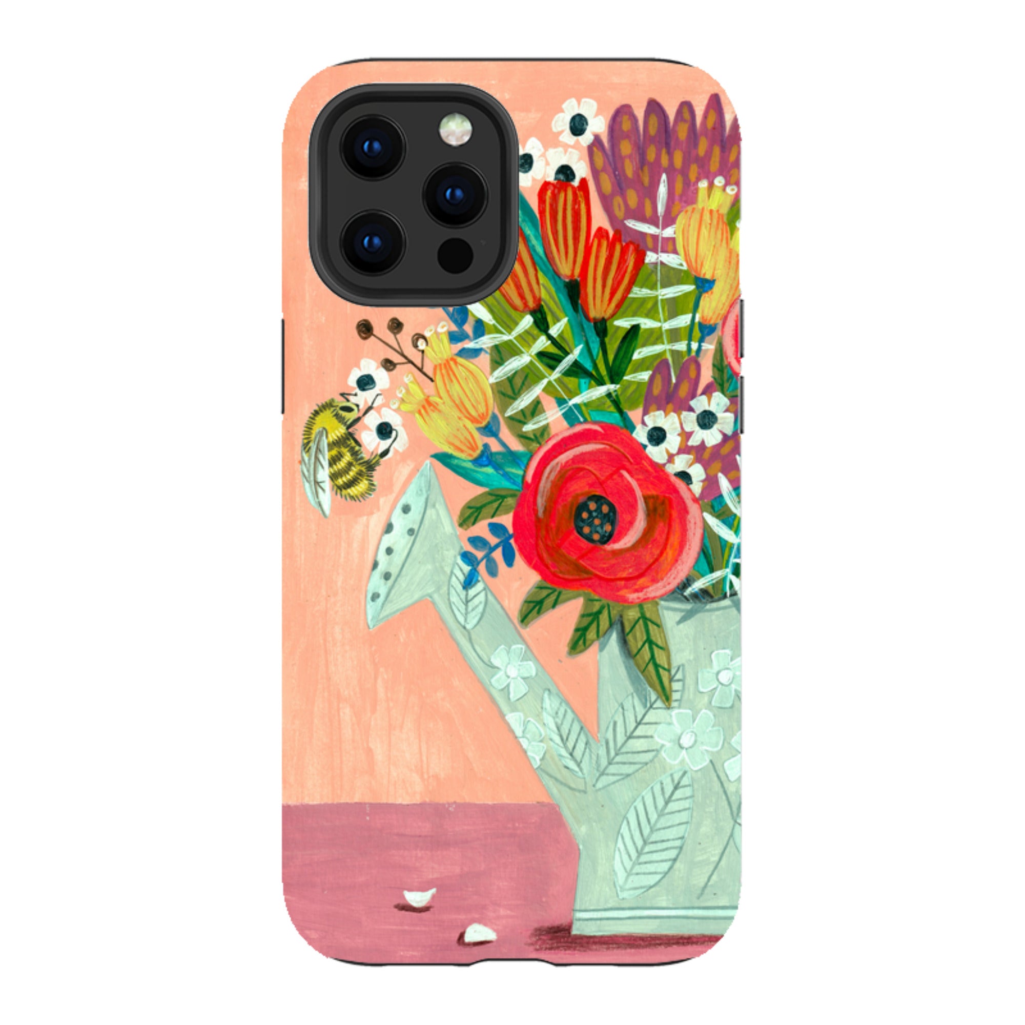 iPhone Tough Case - Watering Can By Caroline Bonne Muller