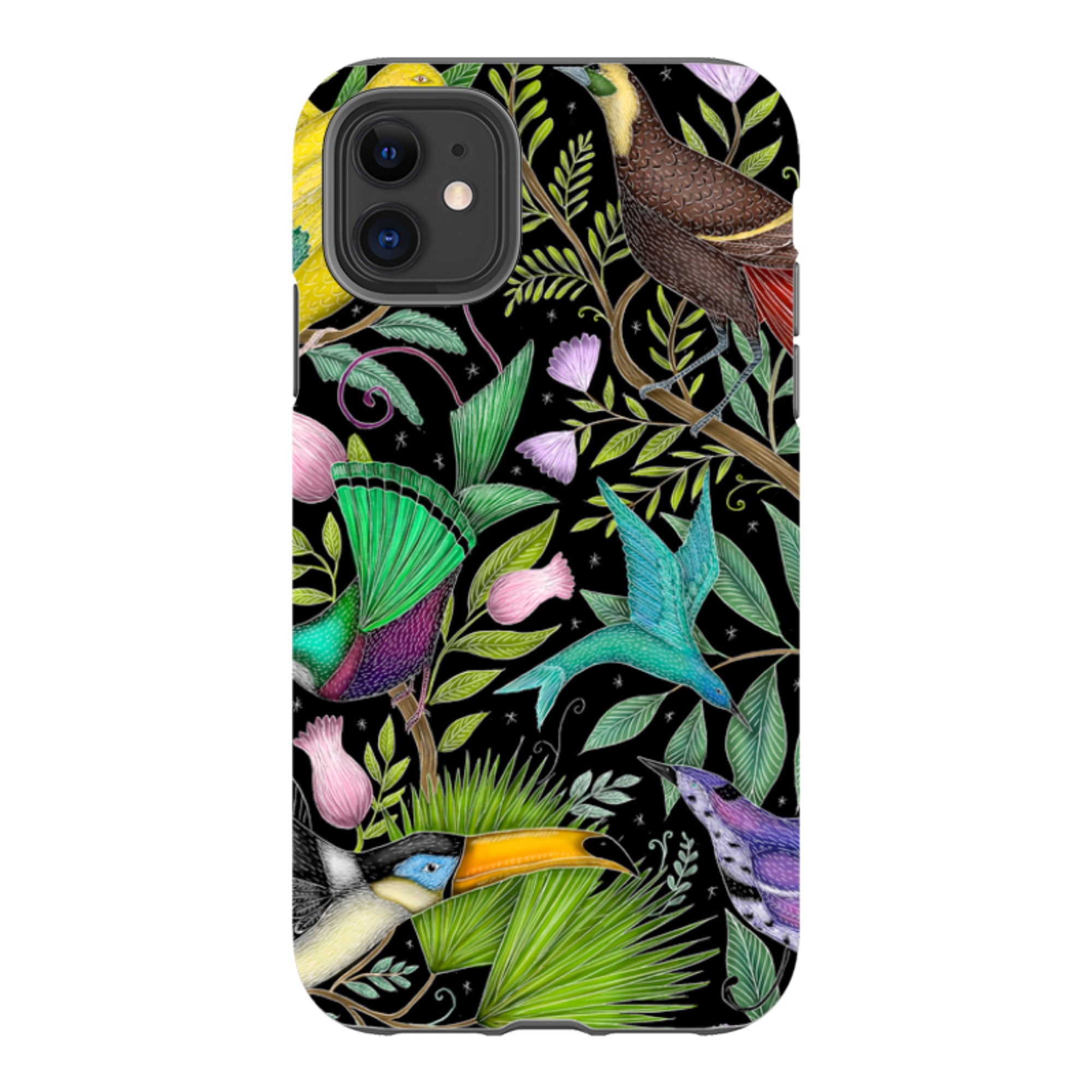 iPhone Tough Case - Exotic Birds By Catherine Rowe