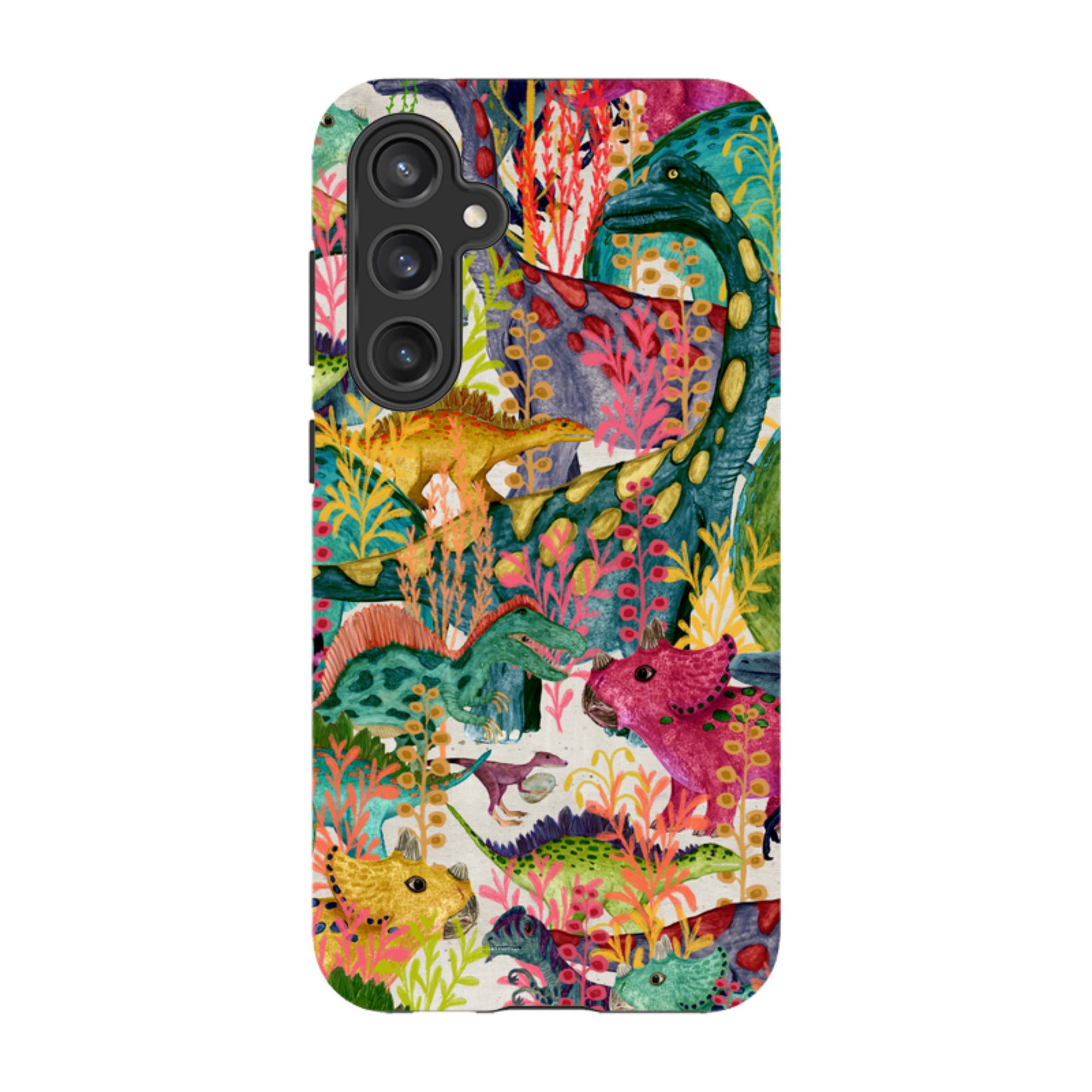 Samsung Tough Case - Dinosaur Jamboree By Katherine Quinn