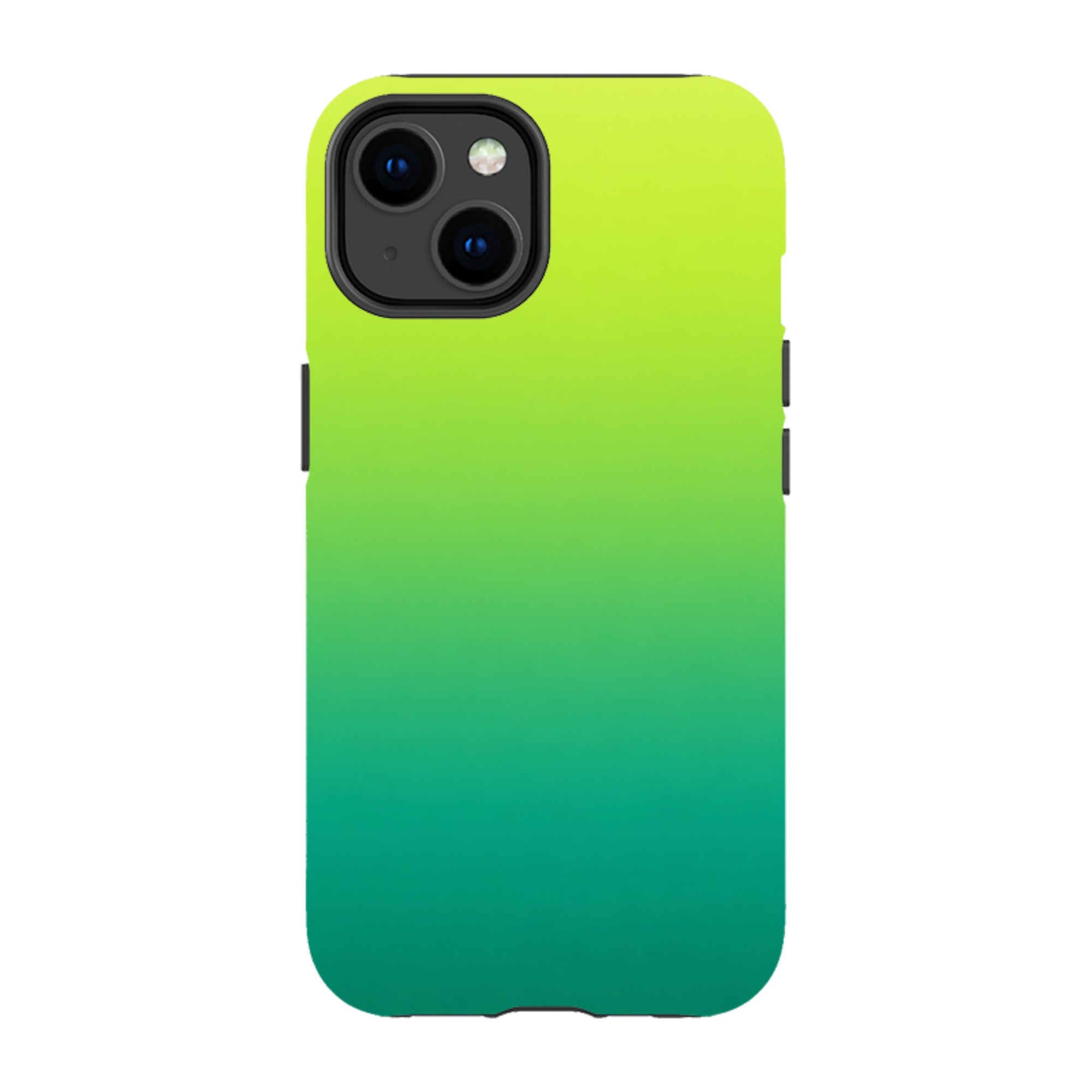 iPhone Tough Case - Lime Green Ombre
