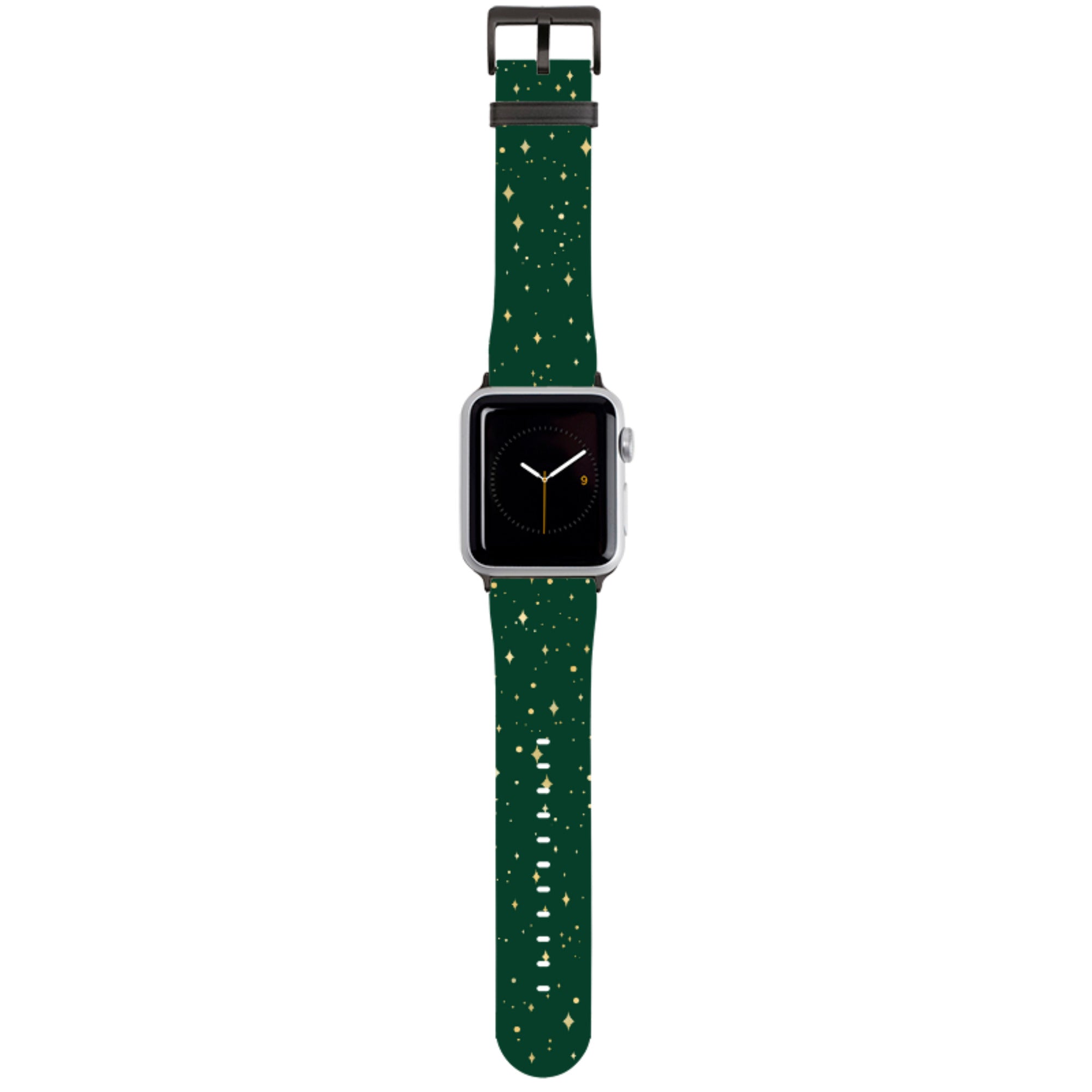 Forest Green Cosmos Apple Watch Strap
