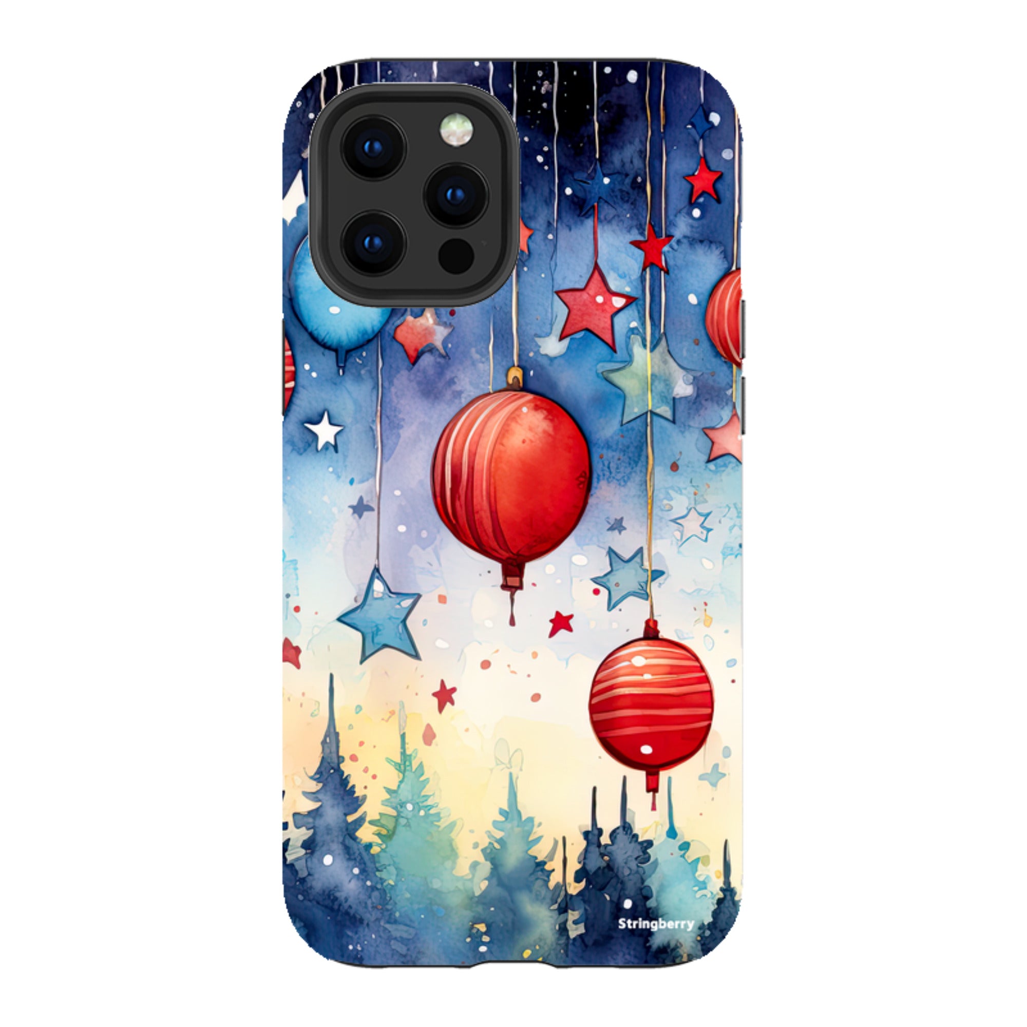 iPhone Tough Case - Bauble Forest