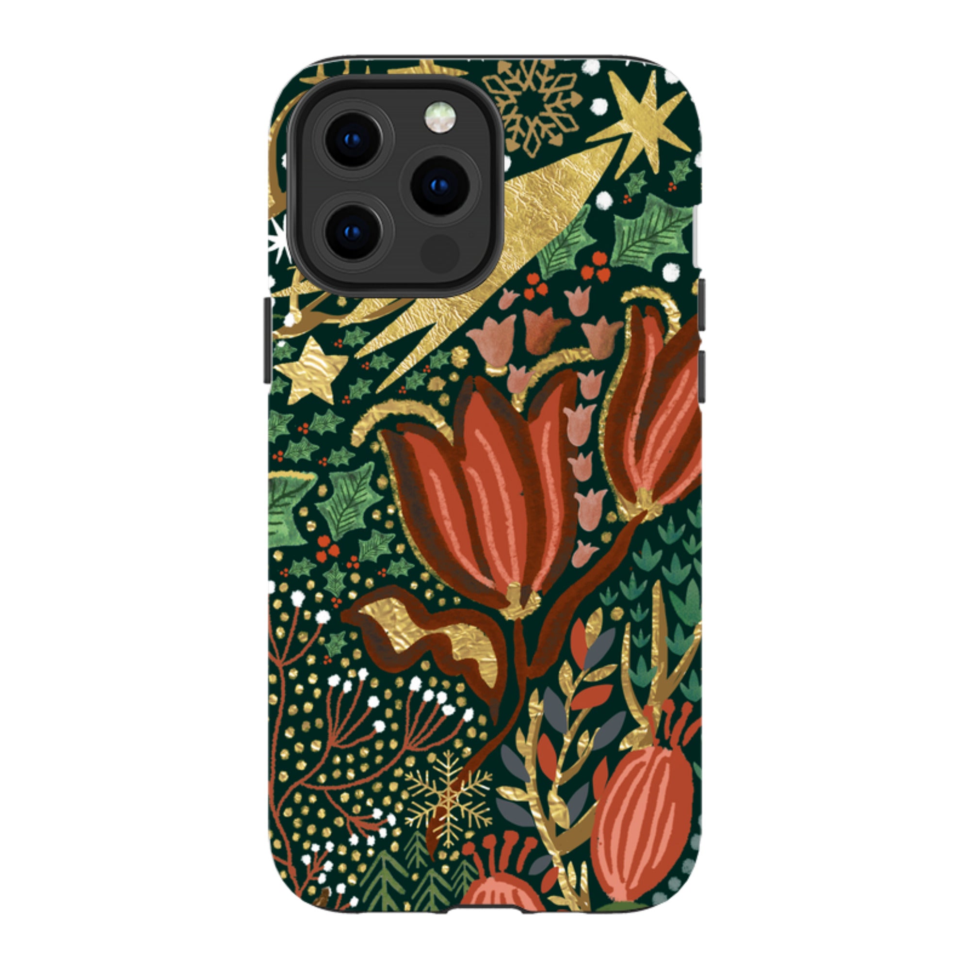 iPhone Tough Case - Winter Deer III By Emma Frances Grant