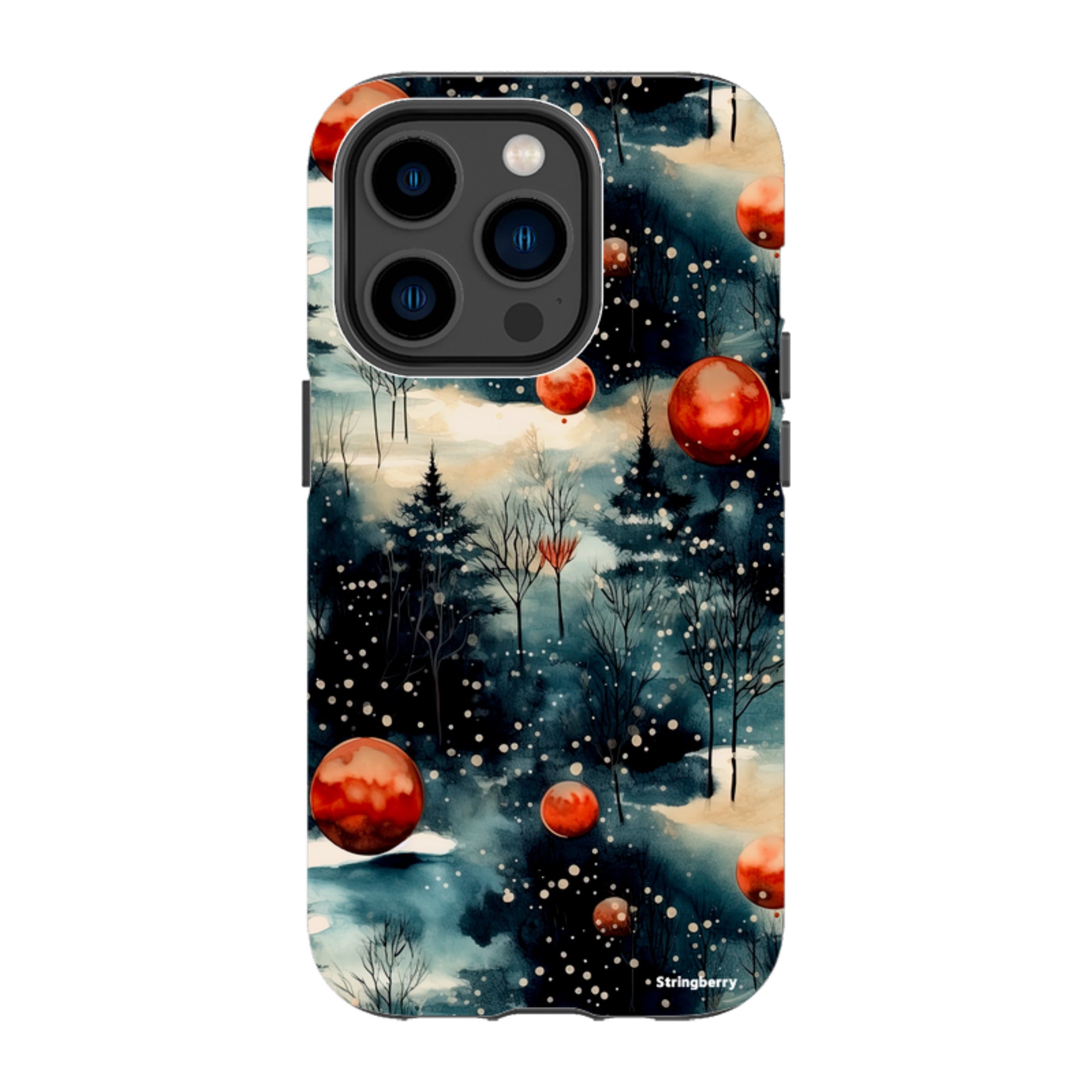 iPhone Tough Case - Bauble Forest IV