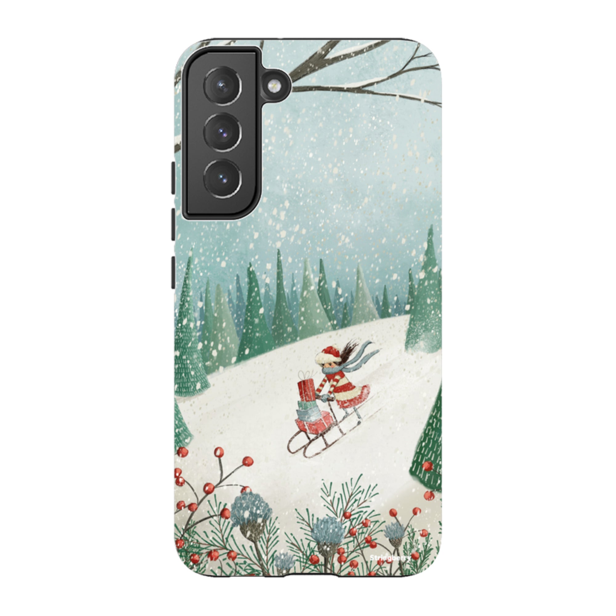 Samsung Tough Case - Sleigh Delivery By Maja Lindberg