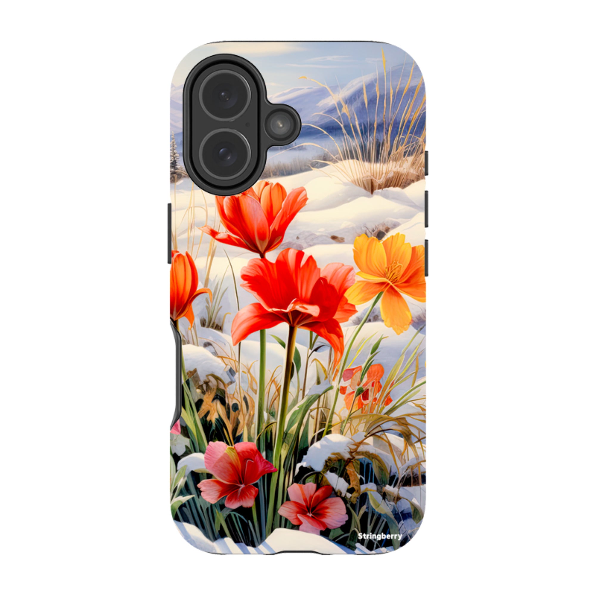 iPhone MagSafe Tough Case -  Winter Wild Flowers III
