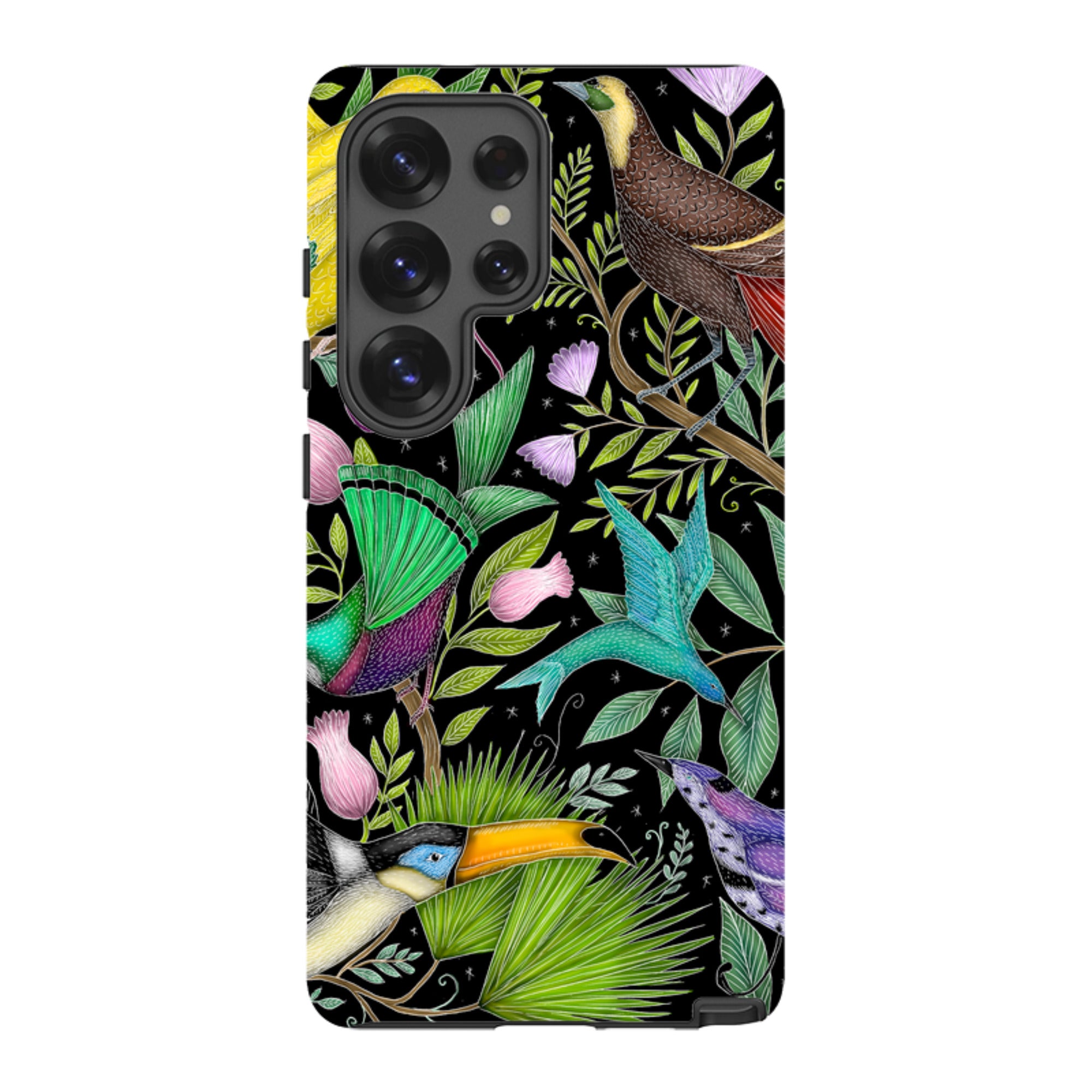 Samsung Tough Case - Exotic Birds By Catherine Rowe