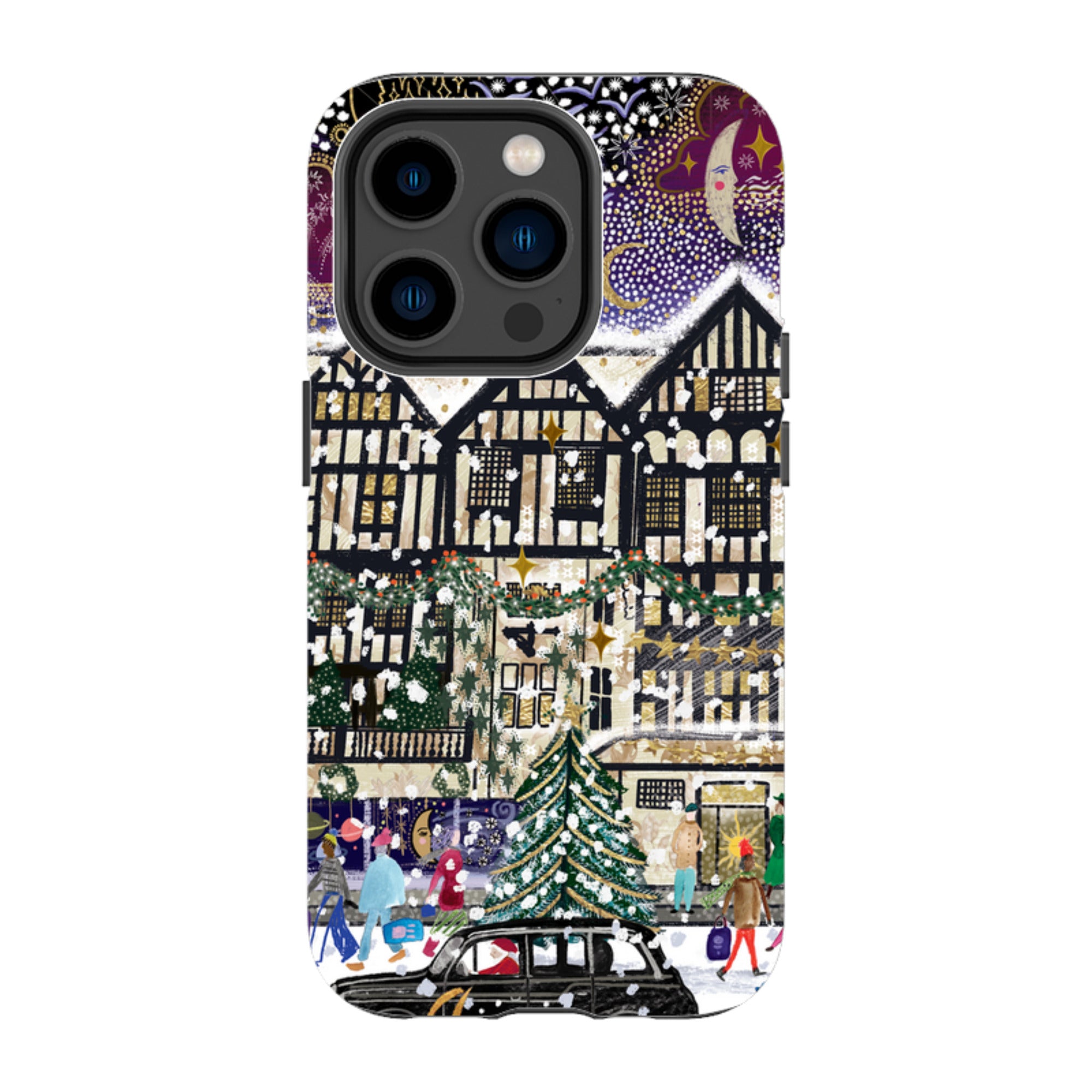 iPhone Tough Case - Christmas In London II By Emma Frances Grant