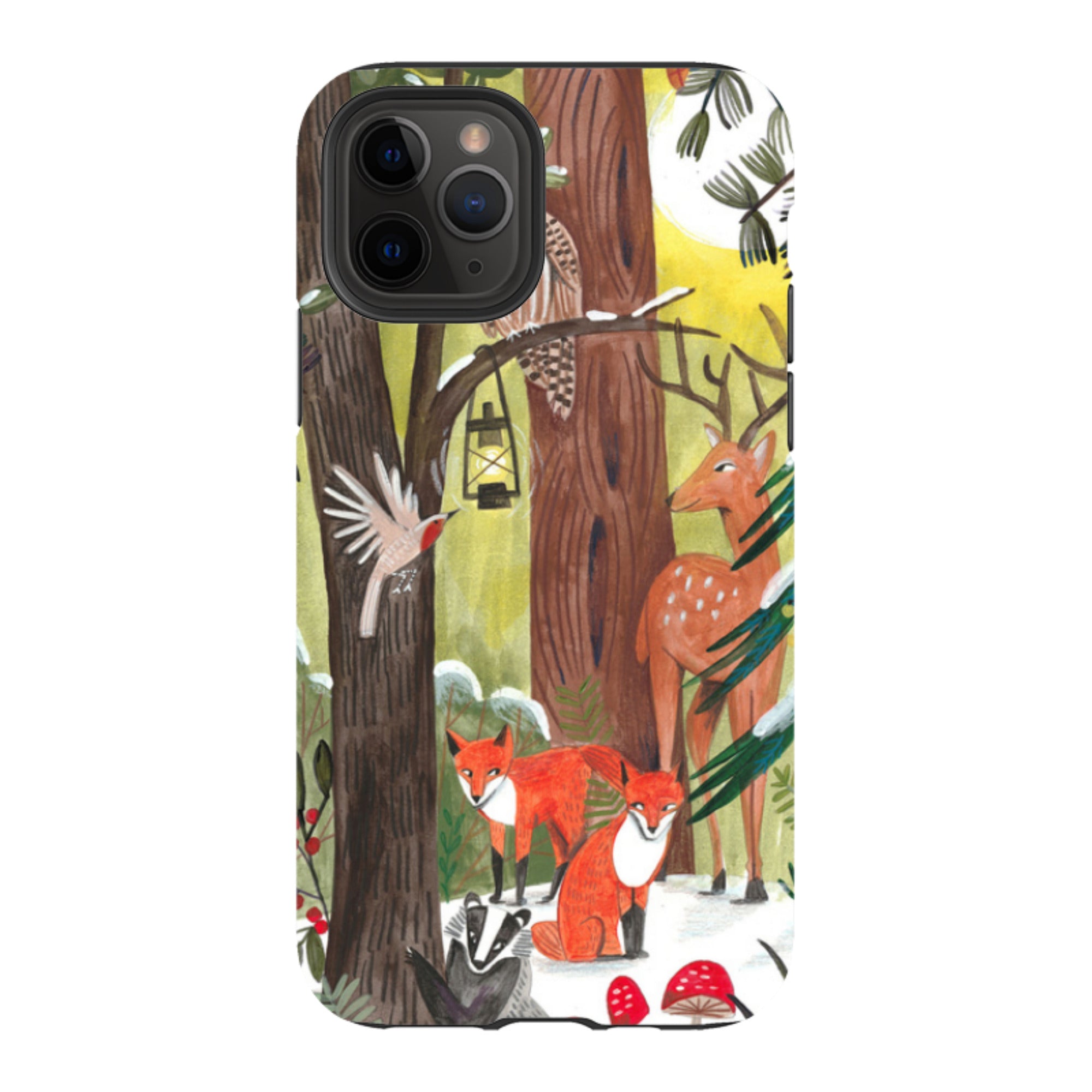 iPhone Tough Case - Winter Wonderland By Caroline Bonne Muller
