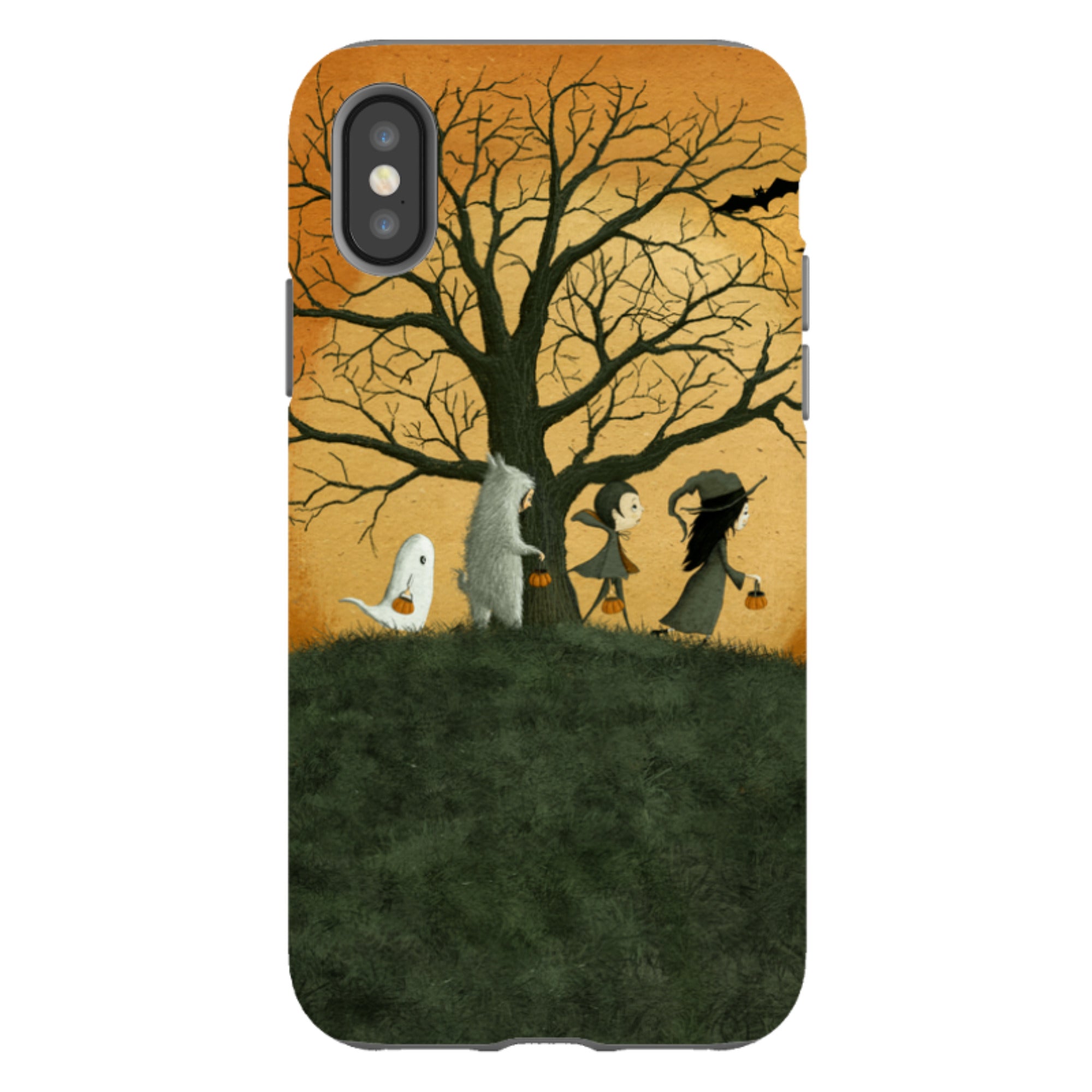 iPhone Tough Case - Trick or Treat By Maja Lindberg