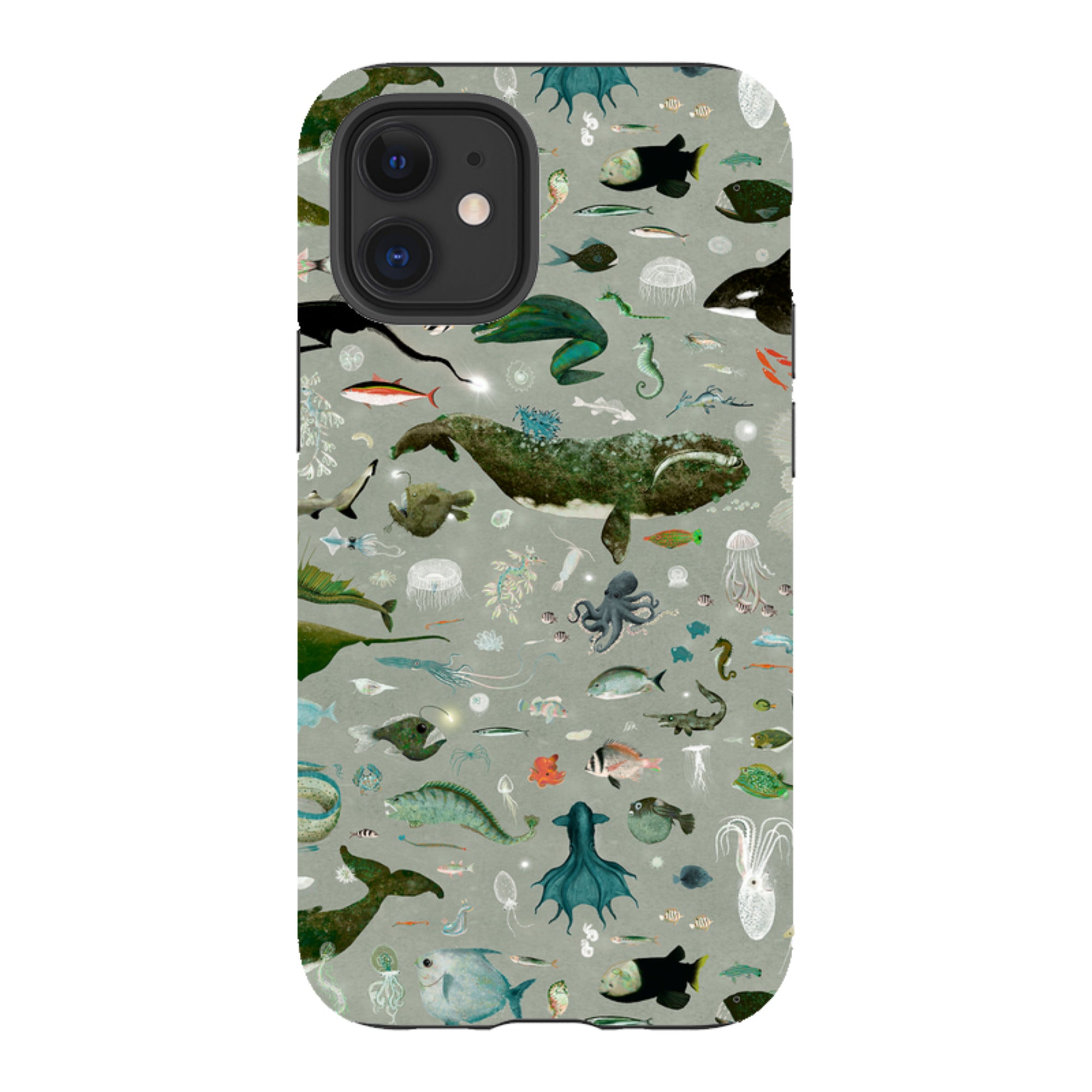iPhone Tough Case - Moon Shadow By Katherine Quinn