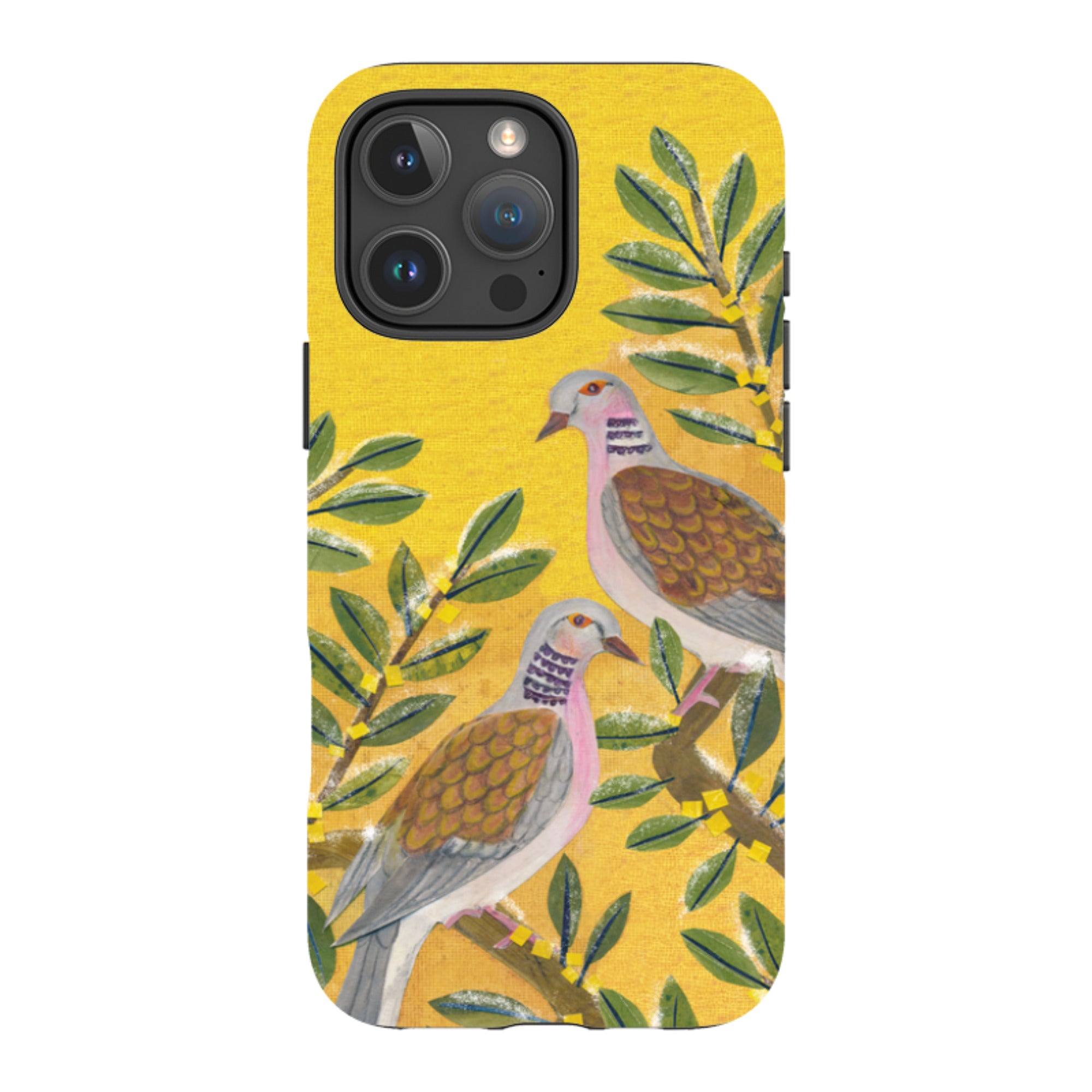 iPhone MagSafe Tough Case - Two Turtle Doves By Tracey English