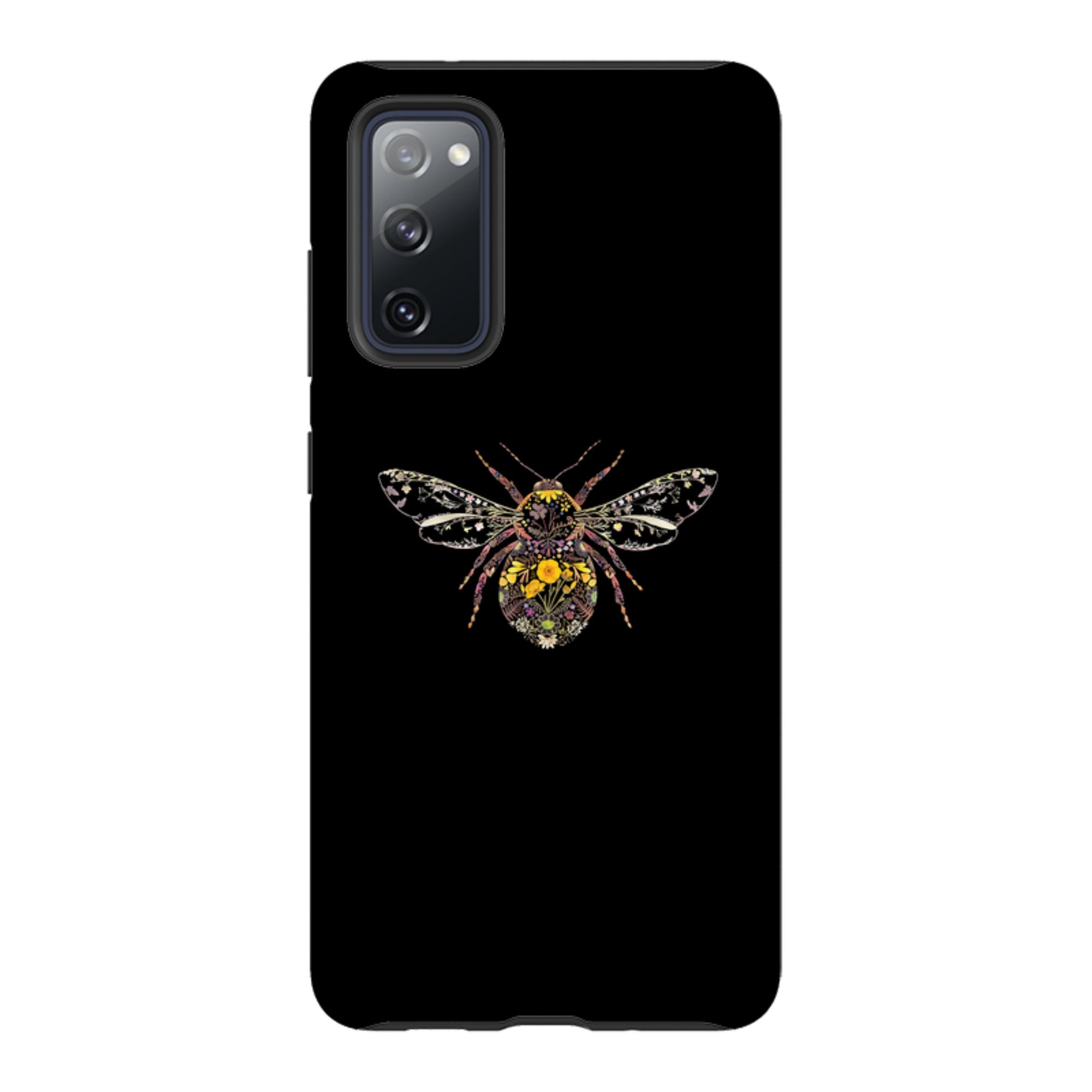 Samsung Tough  Case - Floral Bumble Bee By Helen Ahpornsiri