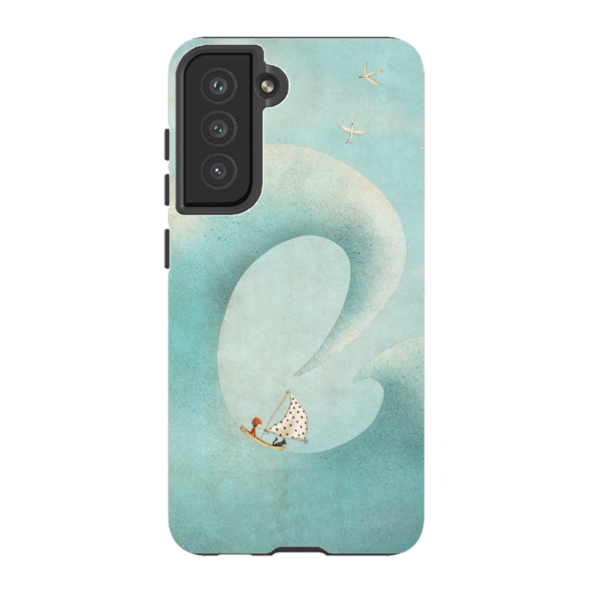 Samsung Tough  Case - The Wave By Maja Lindberg
