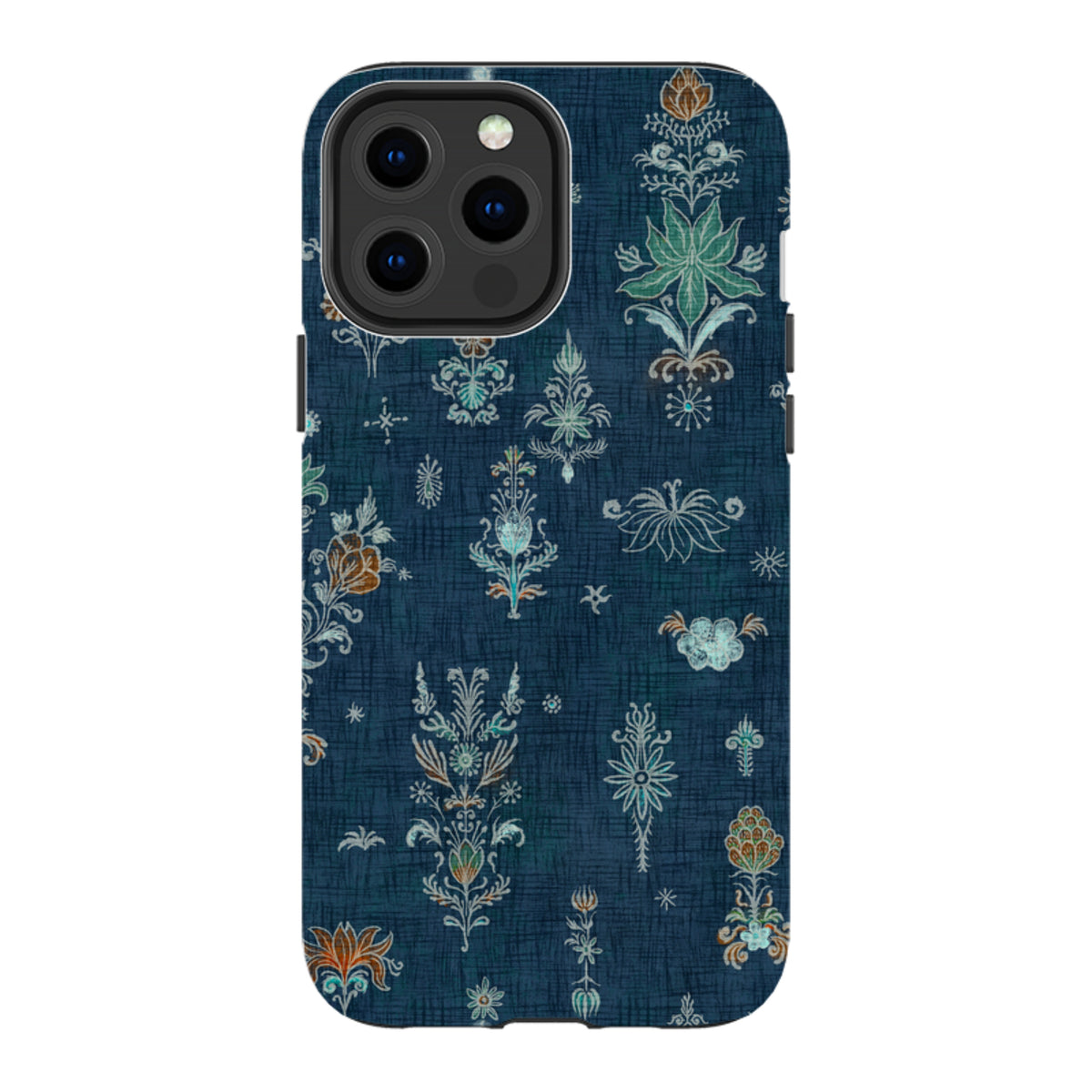 iPhone Tough Case - Jewel Spirit - Navy Rust By Katherine Quinn