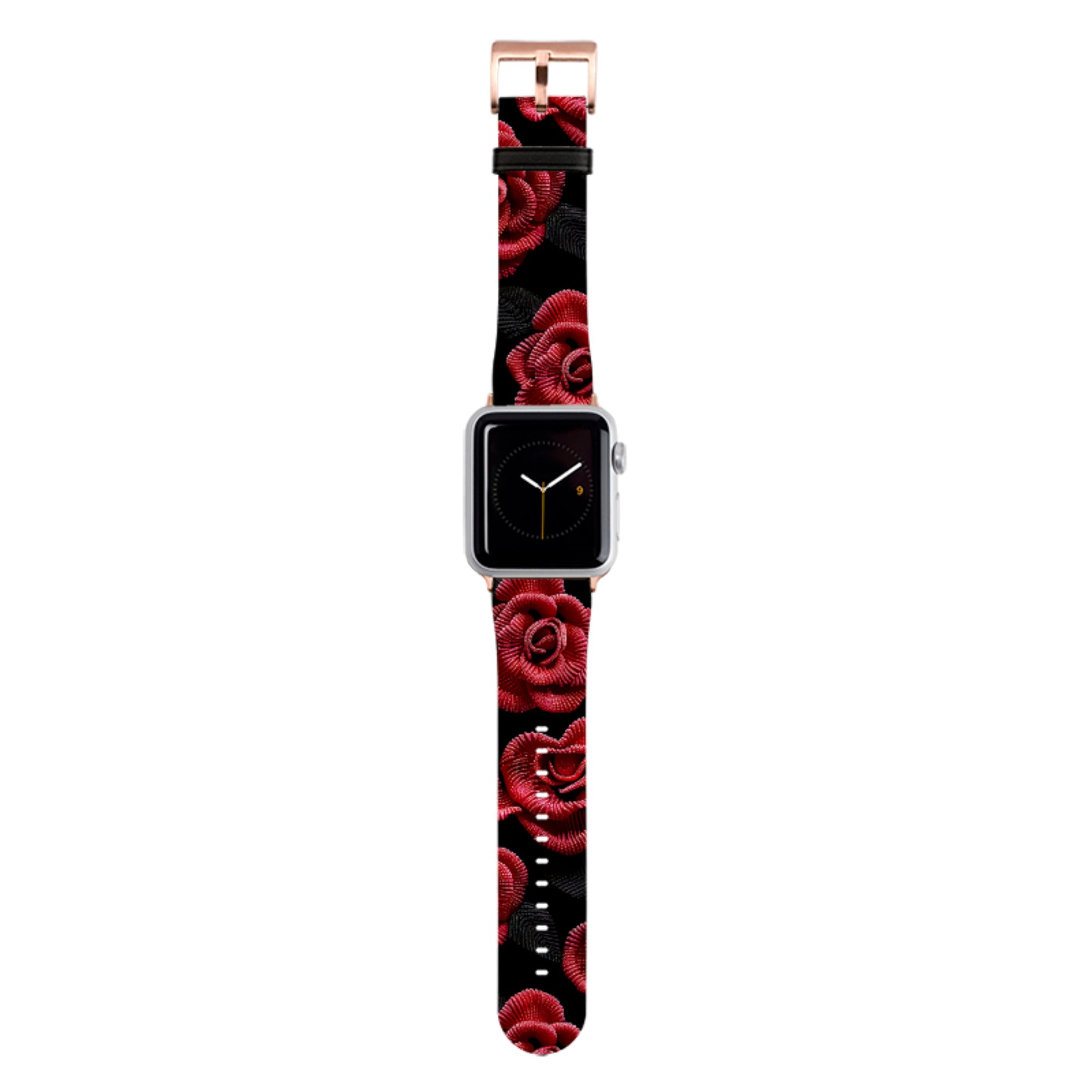Dark Roses II Apple Watch Strap