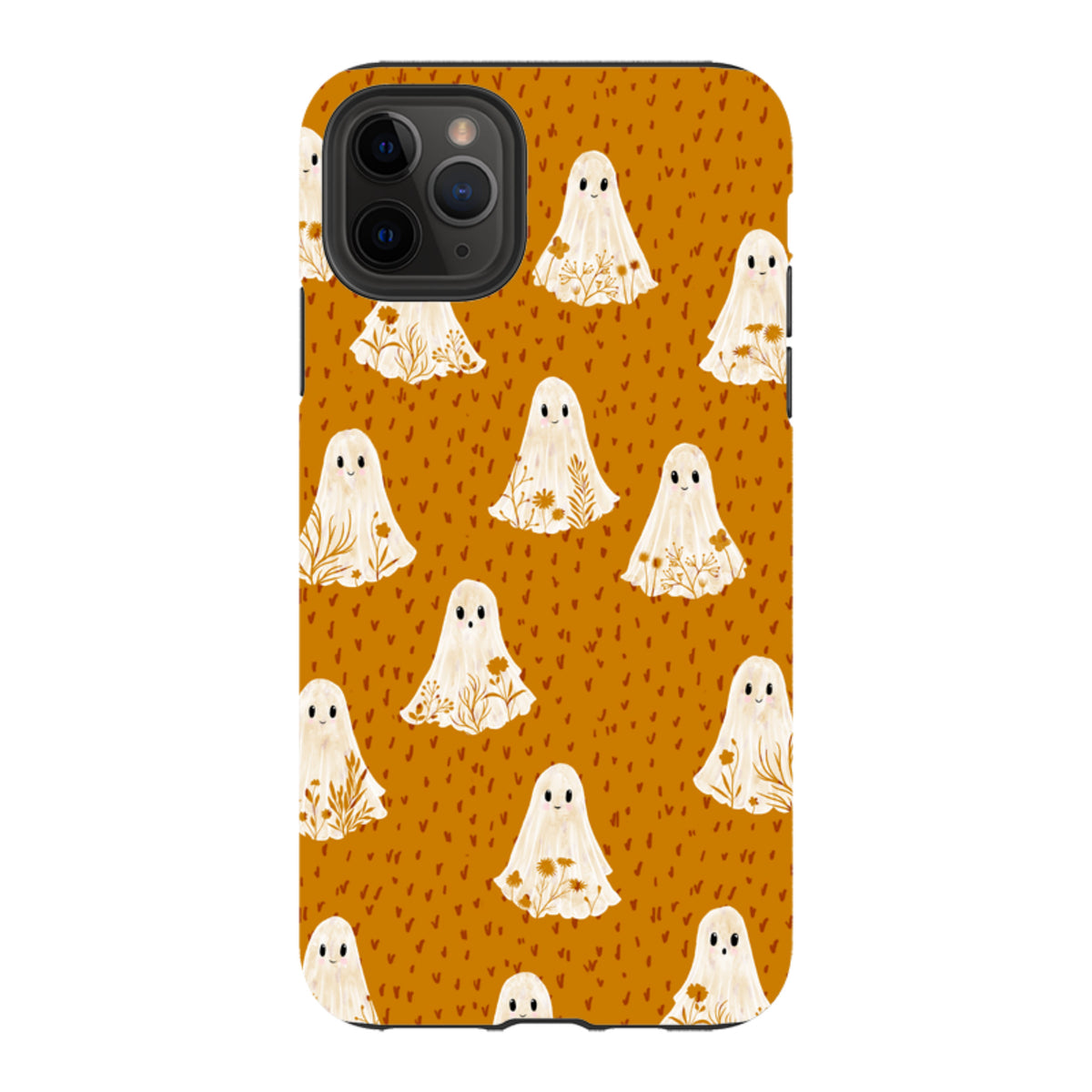 iPhone Tough Case - Floral Ghosts - Spice By Katherine Quinn
