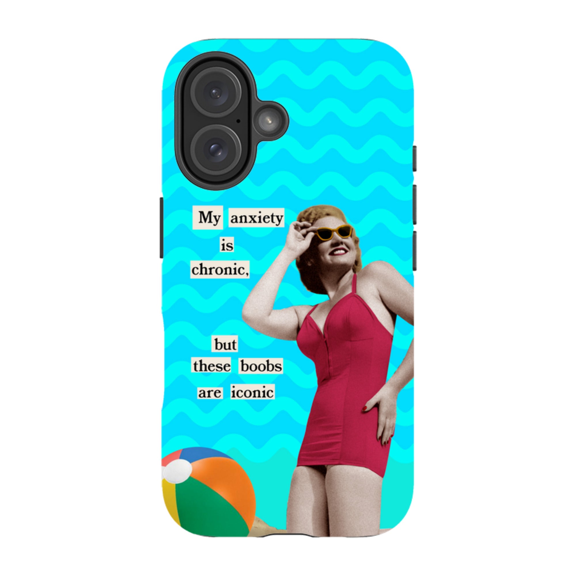 iPhone Tough Case - Boobs By Clare Jordan