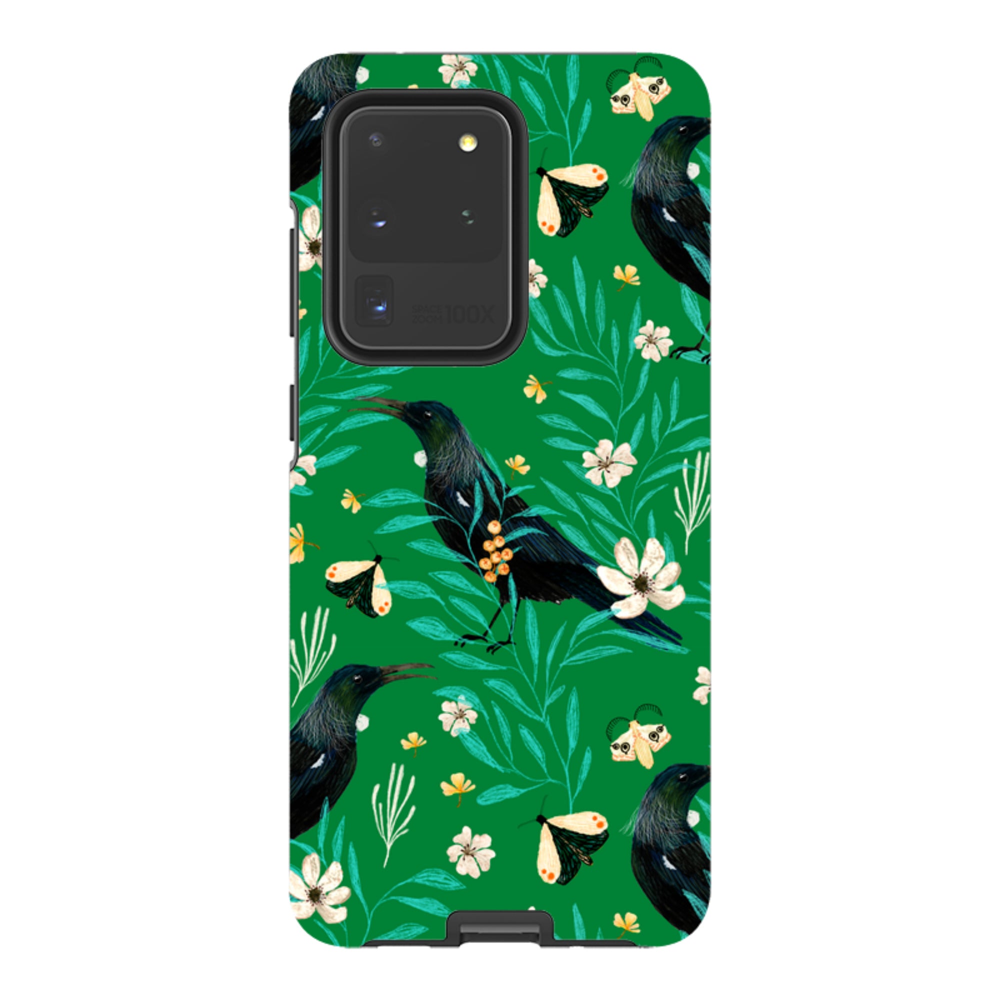 Samsung Tough Case - Tui Green By Katherine Quinn