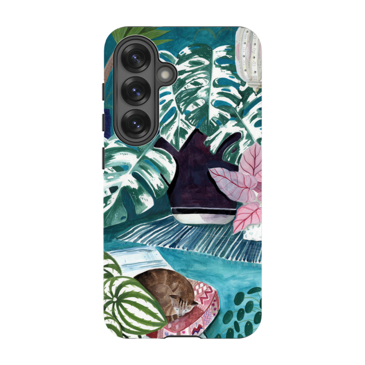Samsung Tough Case - Blue Interior By Bex Parkin