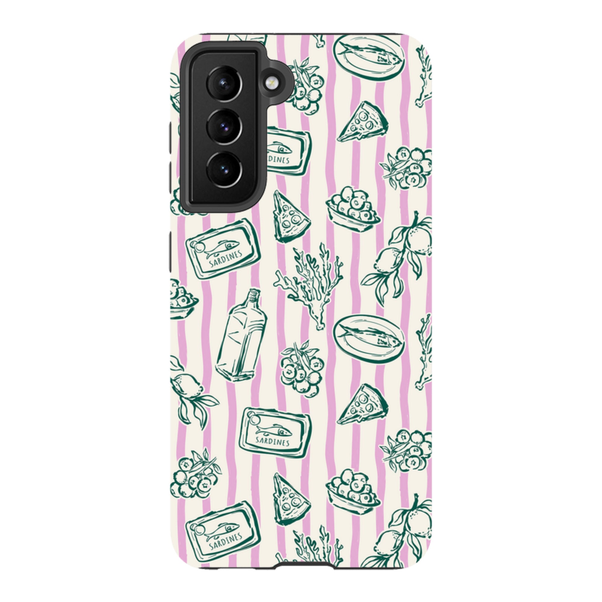 Samsung Tough Case - Sardines and Gin