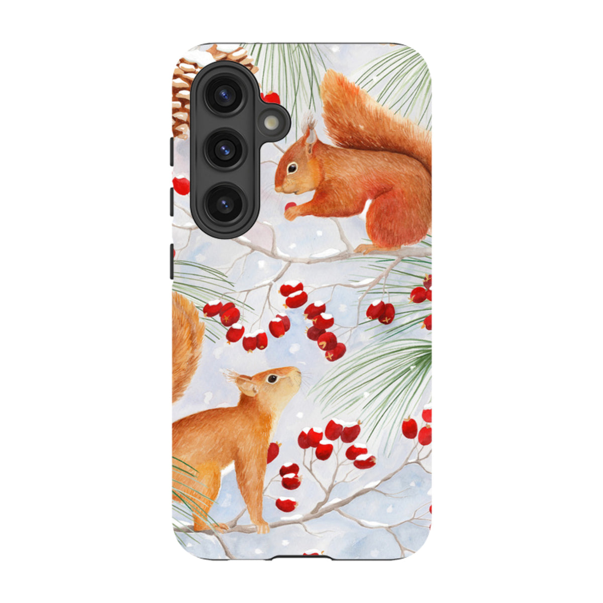 Samsung Tough Case - Red Squirrels By Bex Parkin