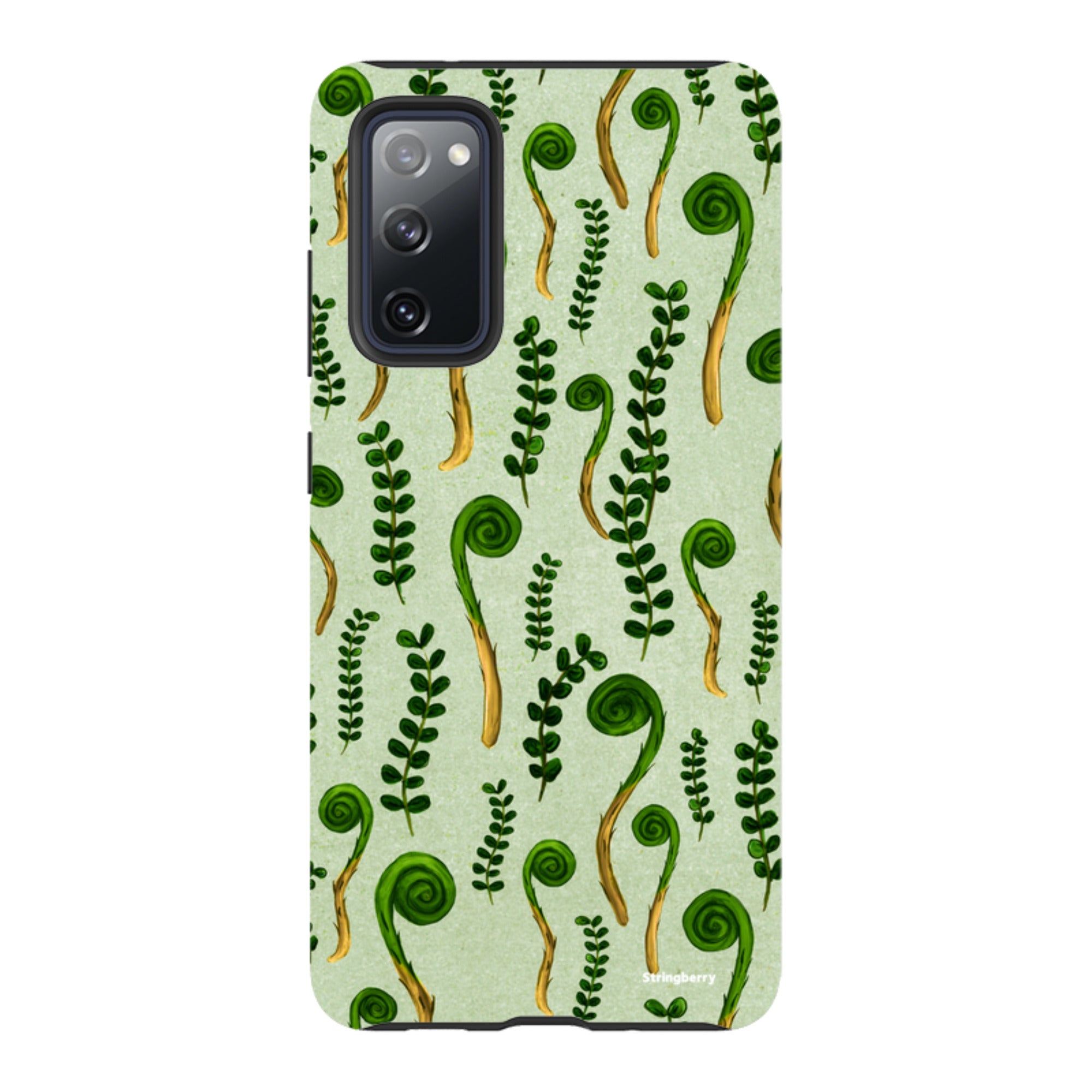 Samsung Tough Case - Fern Fronds By Katherine Quinn