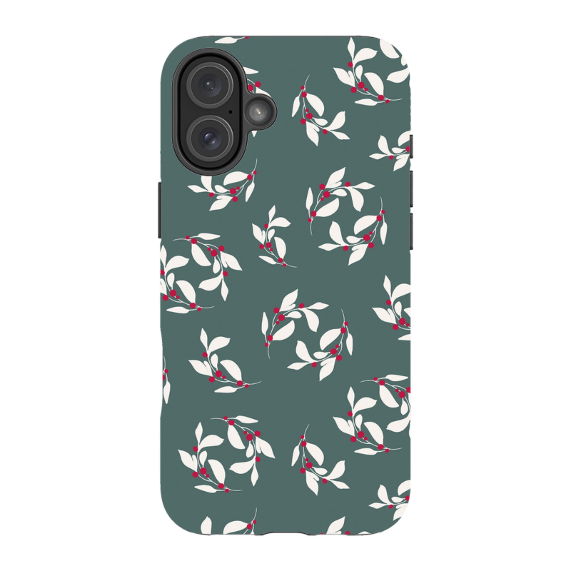 iPhone Tough Case - Winter Floral