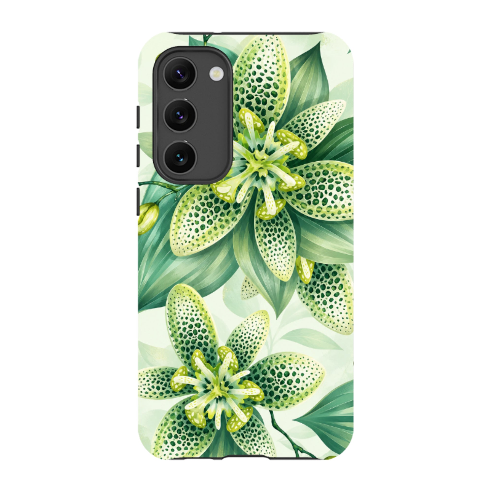 Samsung Tough Case - Sage Green Lily