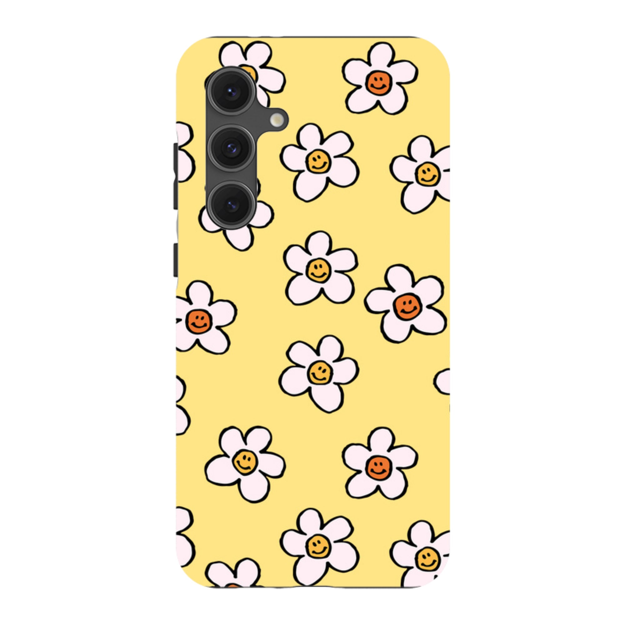 Samsung Tough Case - Smiley Mellow Yellow