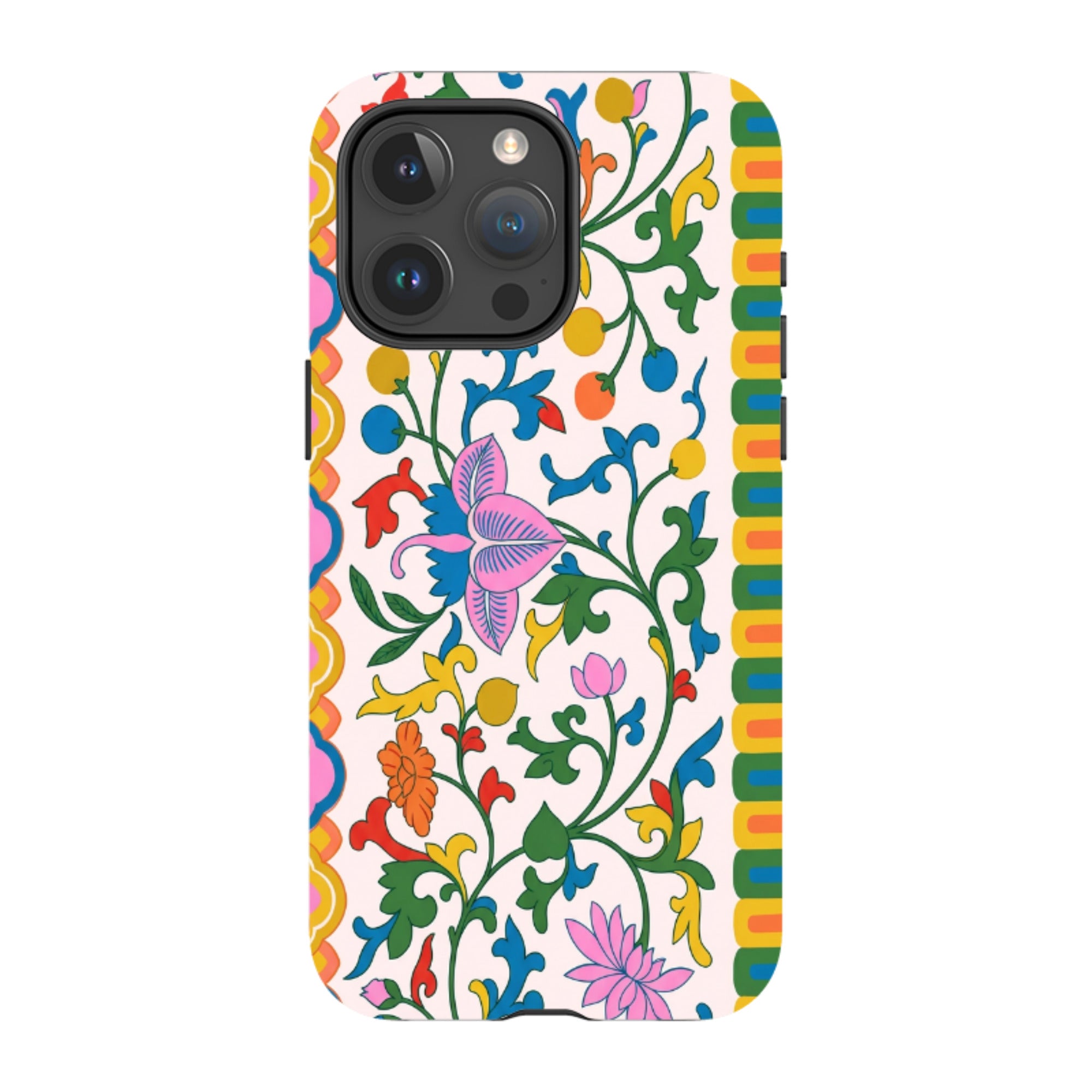 iPhone MagSafe Tough Case - Vintage Asian Silk Tapestry