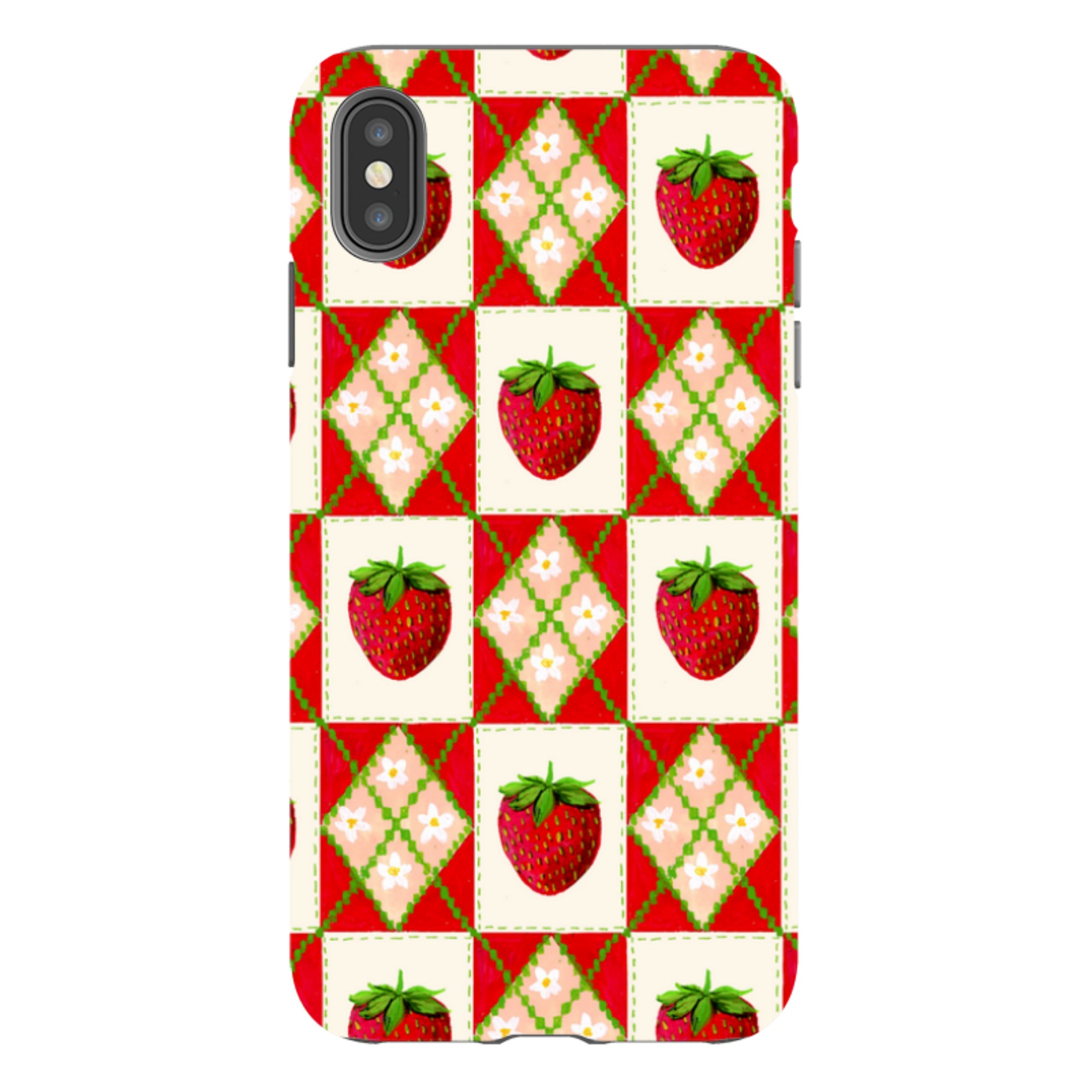 iPhone Case - Strawberries II By Abby Jacobs