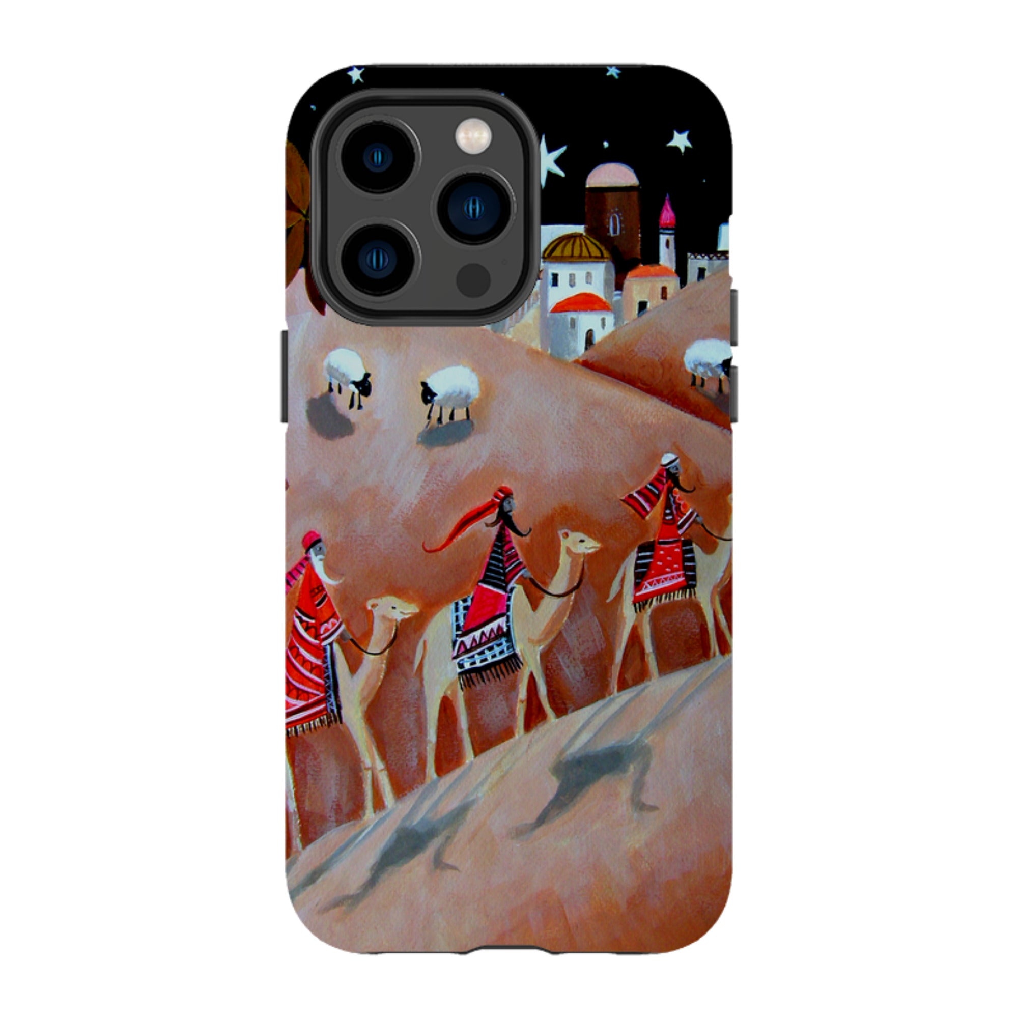 iPhone Tough Case - We Three Kings By Mary Stubberfield