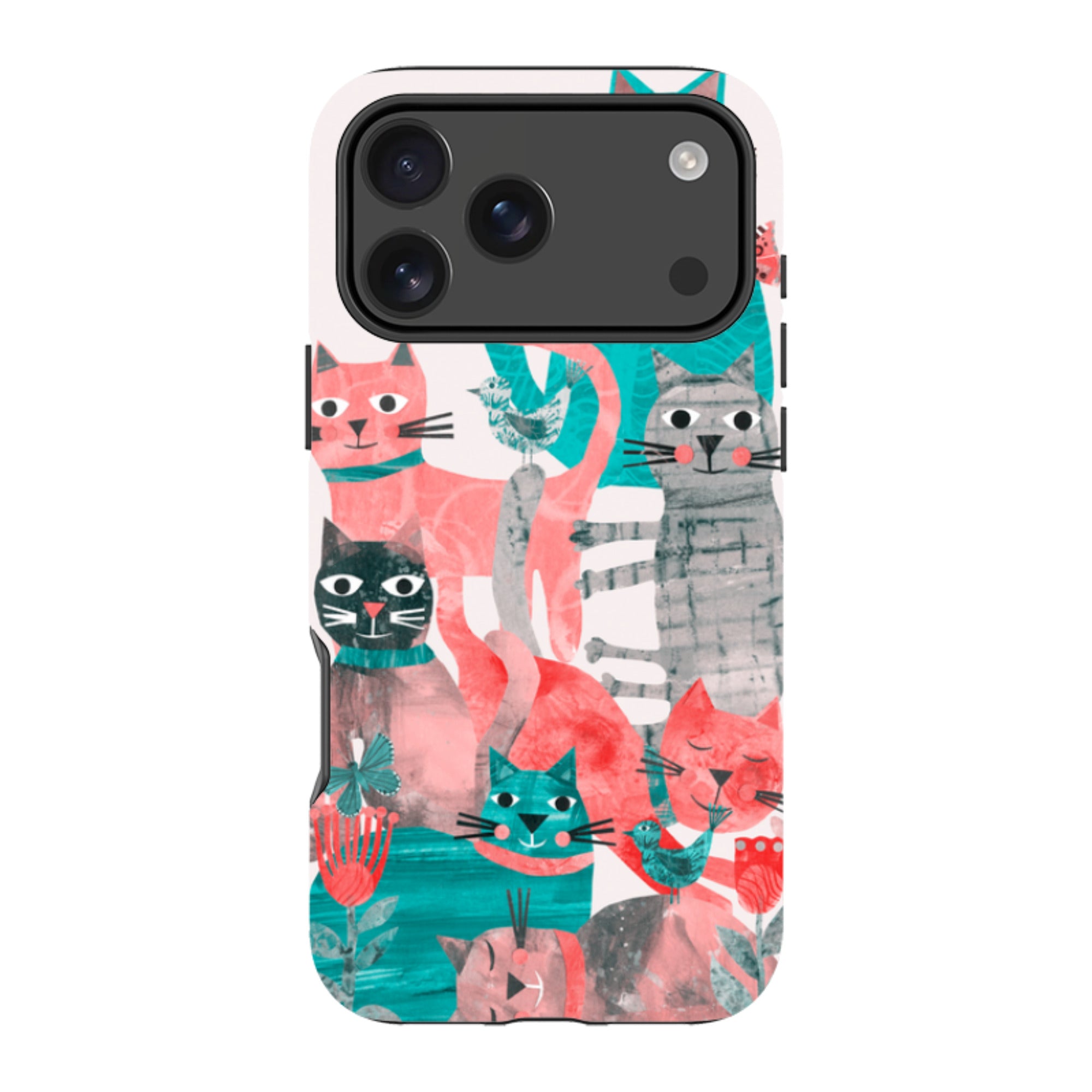 iPhone Case - Cat Party II By Tracey English