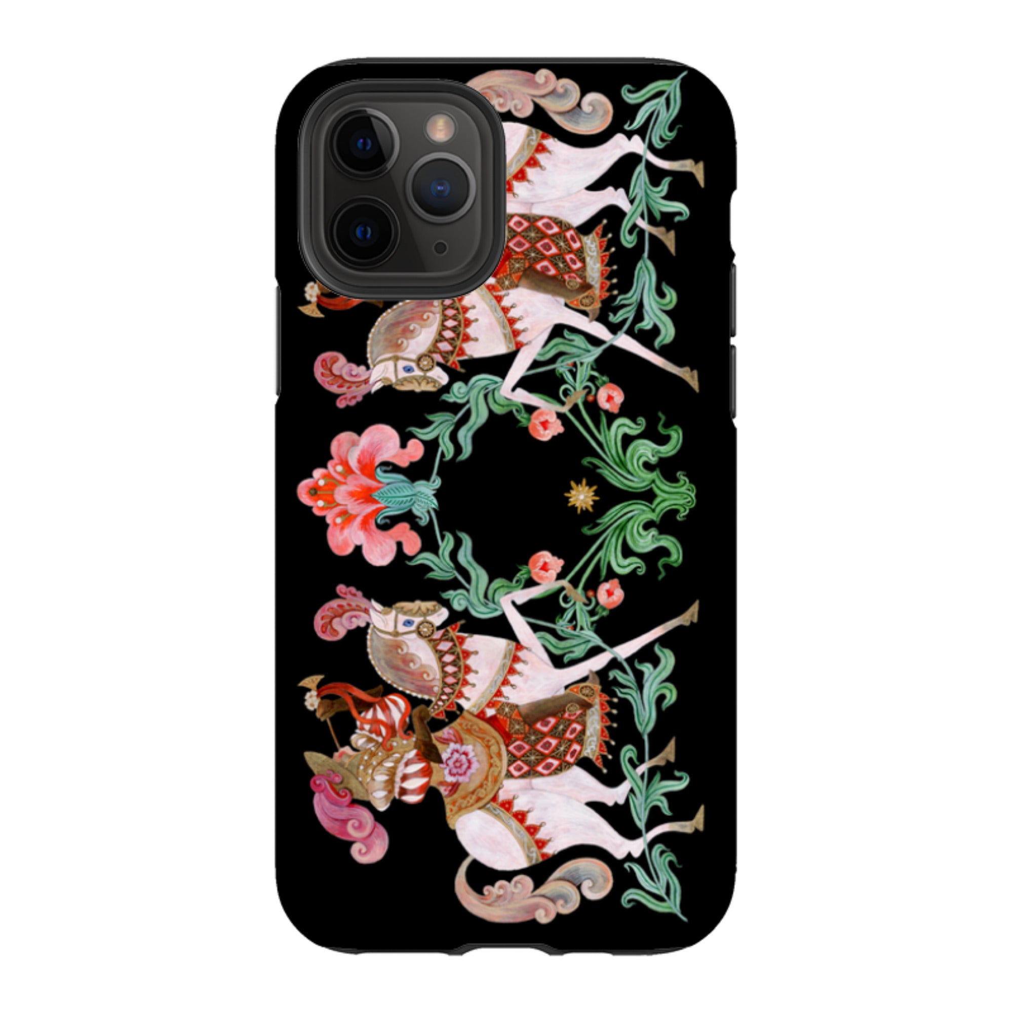 iPhone Tough  Case - Eleven Pipers Piping By Maria Matos