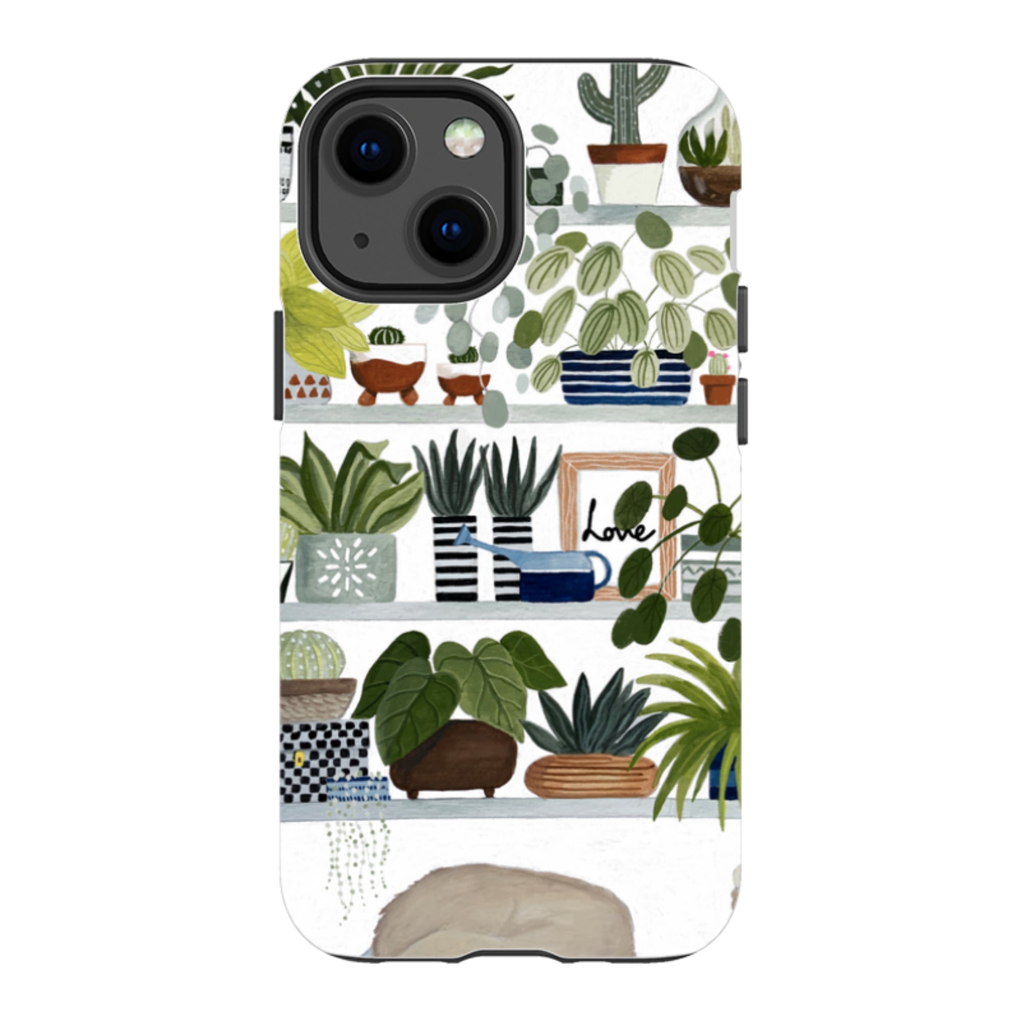 iPhone Tough Case - Plant Shelves By Bex Parkin