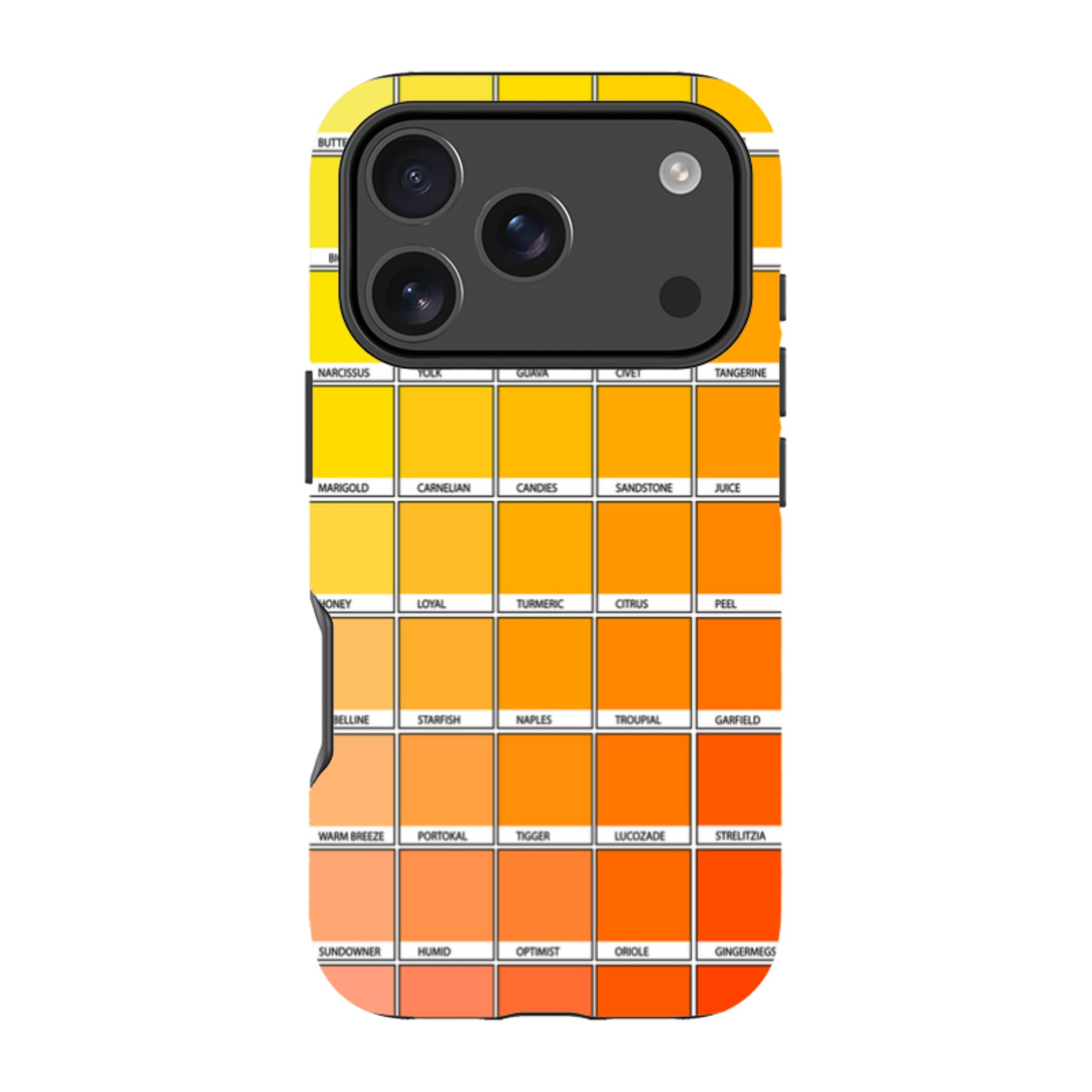 iPhone Tough Case - Yellow Chromology By Kitty Joseph