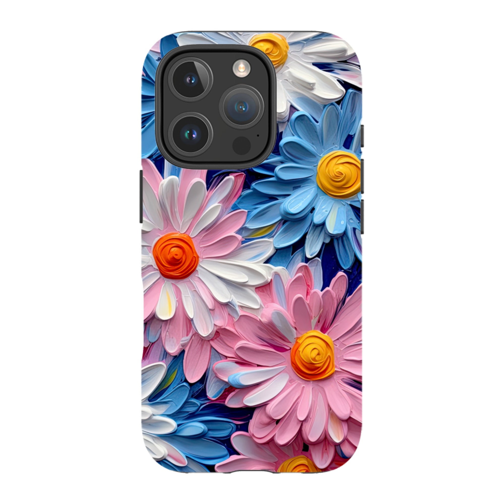 iPhone MagSafe Tough Case - Pink Daisies