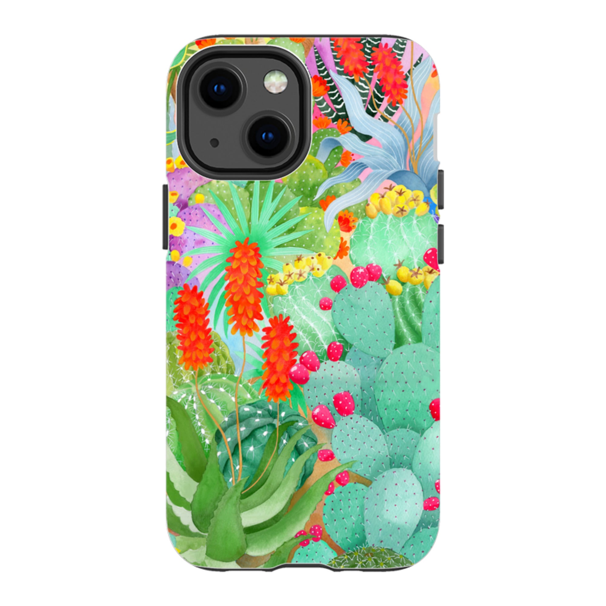 iPhone Tough Case - Cactus By Bex Parkin