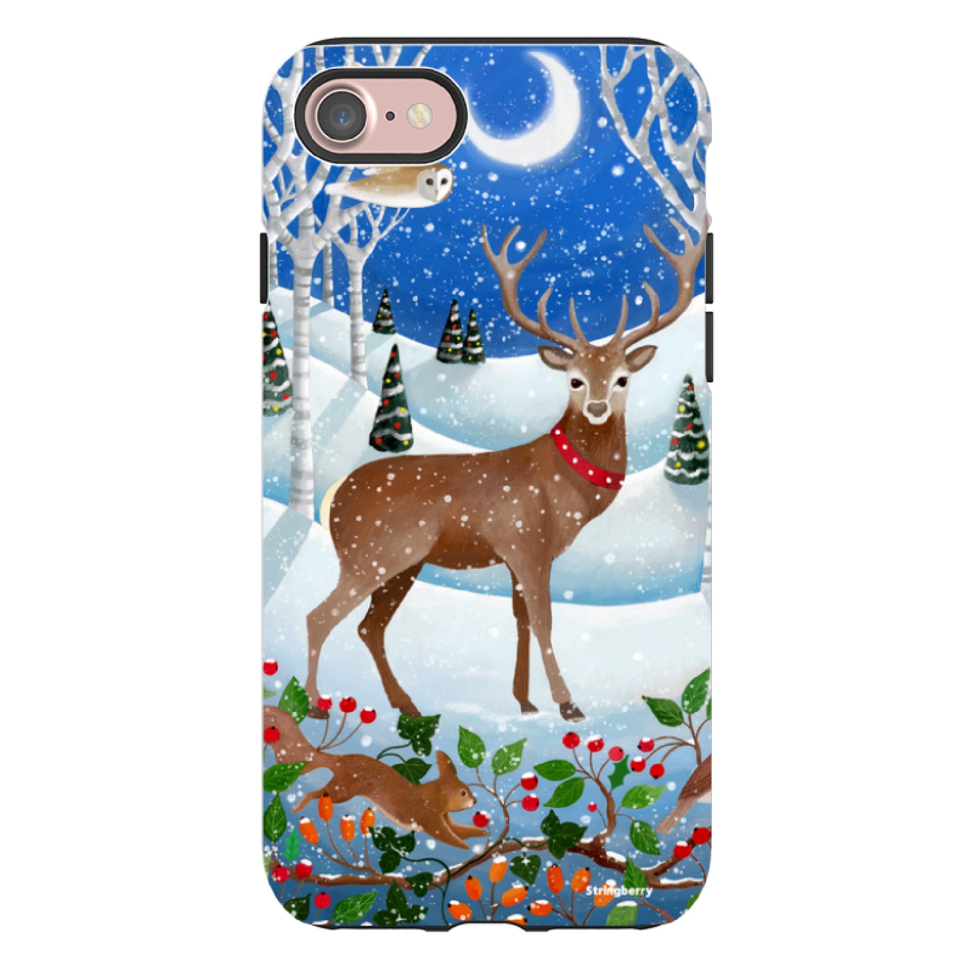 iPhone Tough Case - Deer By Bex Parkin
