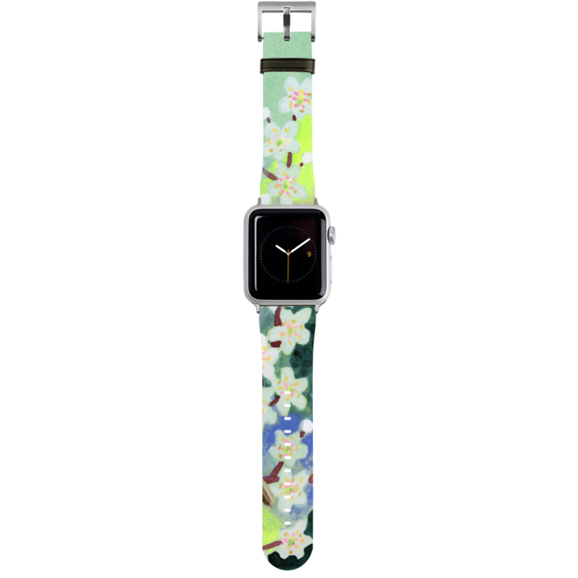 Blackthorn In The Valley Apple Watch Strap By Lee Foster Wilson